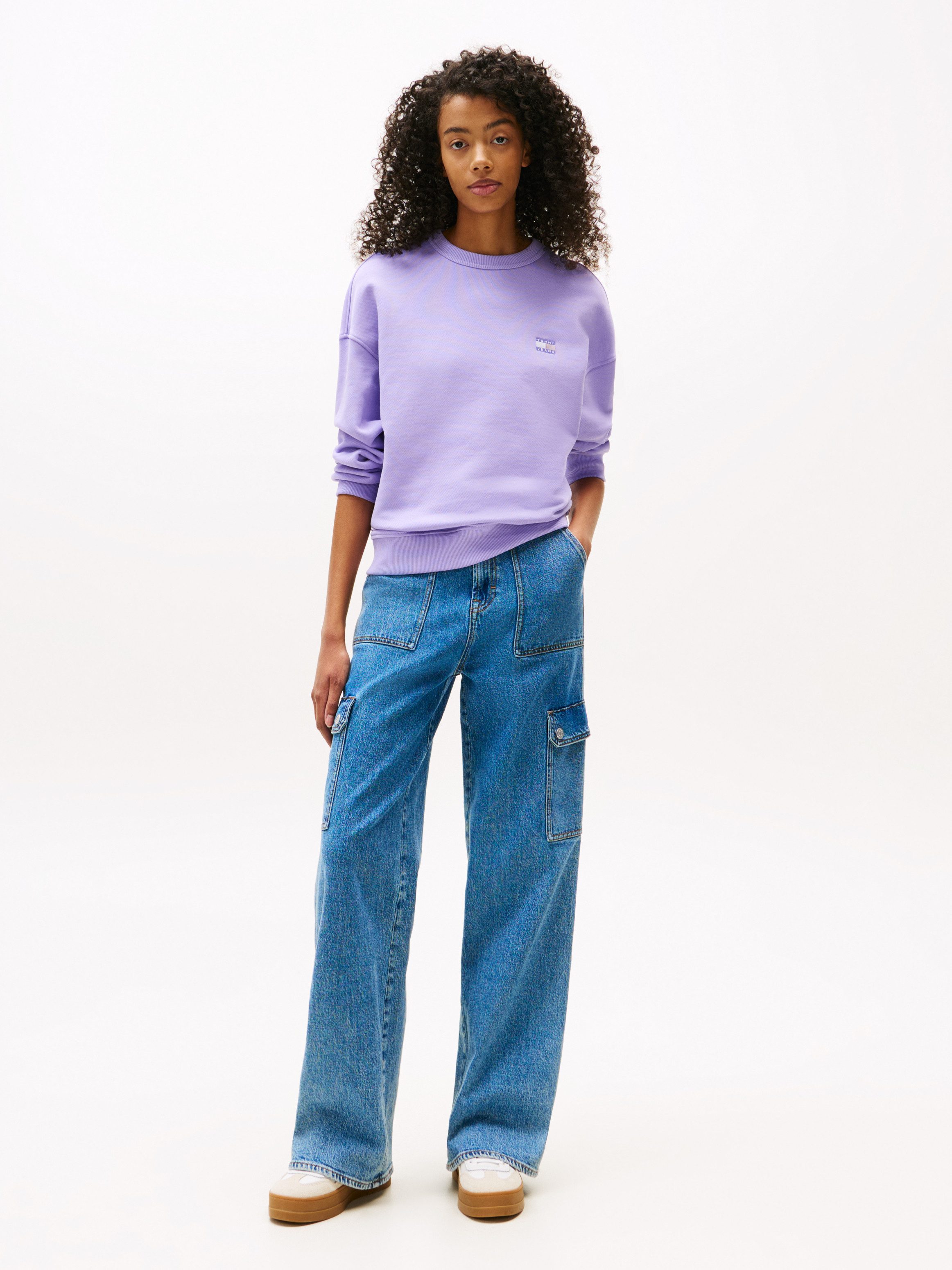 TOMMY JEANS Sweatshirt TJW BXY BADGE CREW