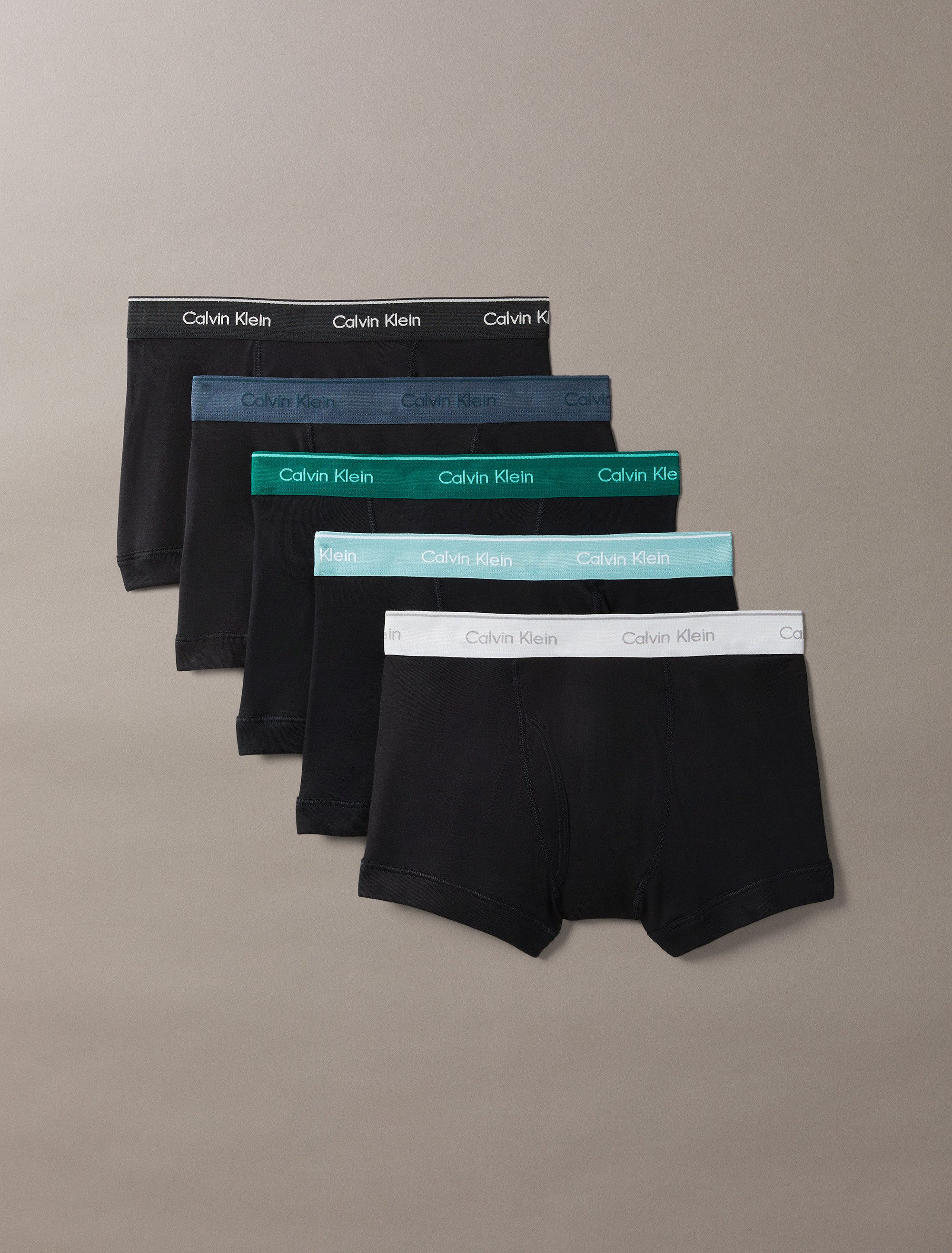 Calvin Klein Trunk 5PK Met elastische taille (5 stuks, Set van 5)