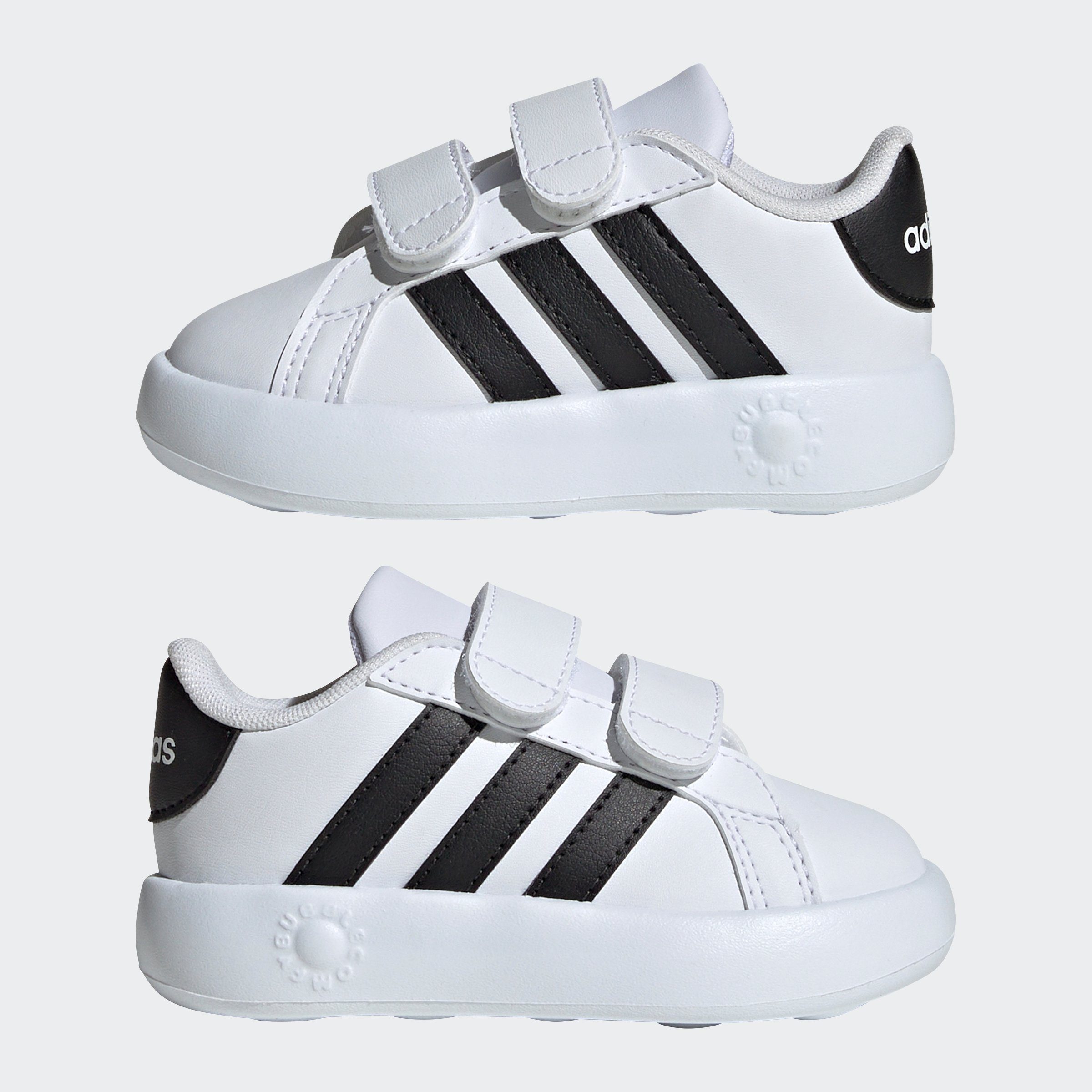 adidas Sportswear Klittenbandschoenen GRAND COURT 2.0 KIDS Design geïnspireerd op de adidas Superstar voor kinderen
