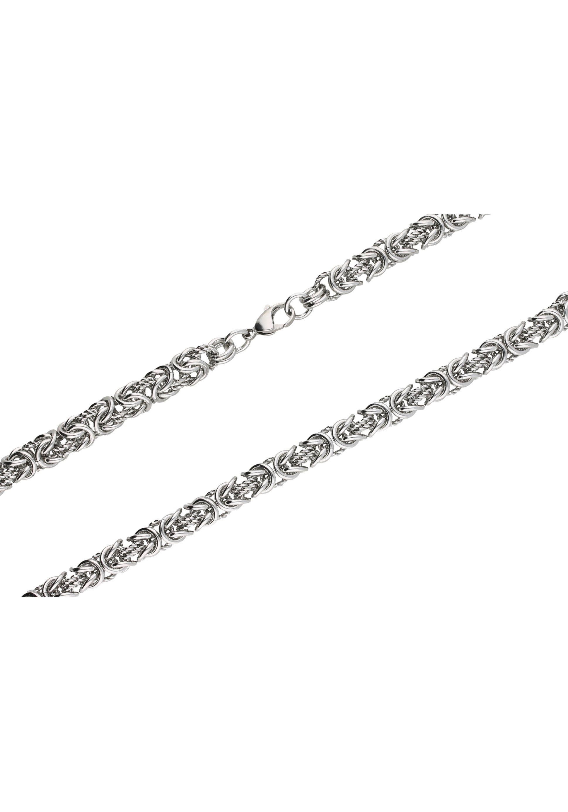 Firetti Koningsketting Sieraad cadeau roestvrijstalen halsketting 8 mm breed