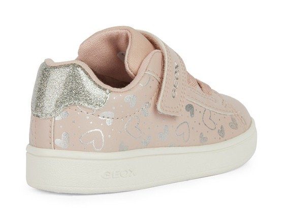Geox Babyschoentjes B ECLYPER GIRL A Sneaker, klittenbandschoen, babyschoen met klittenband en elastiek