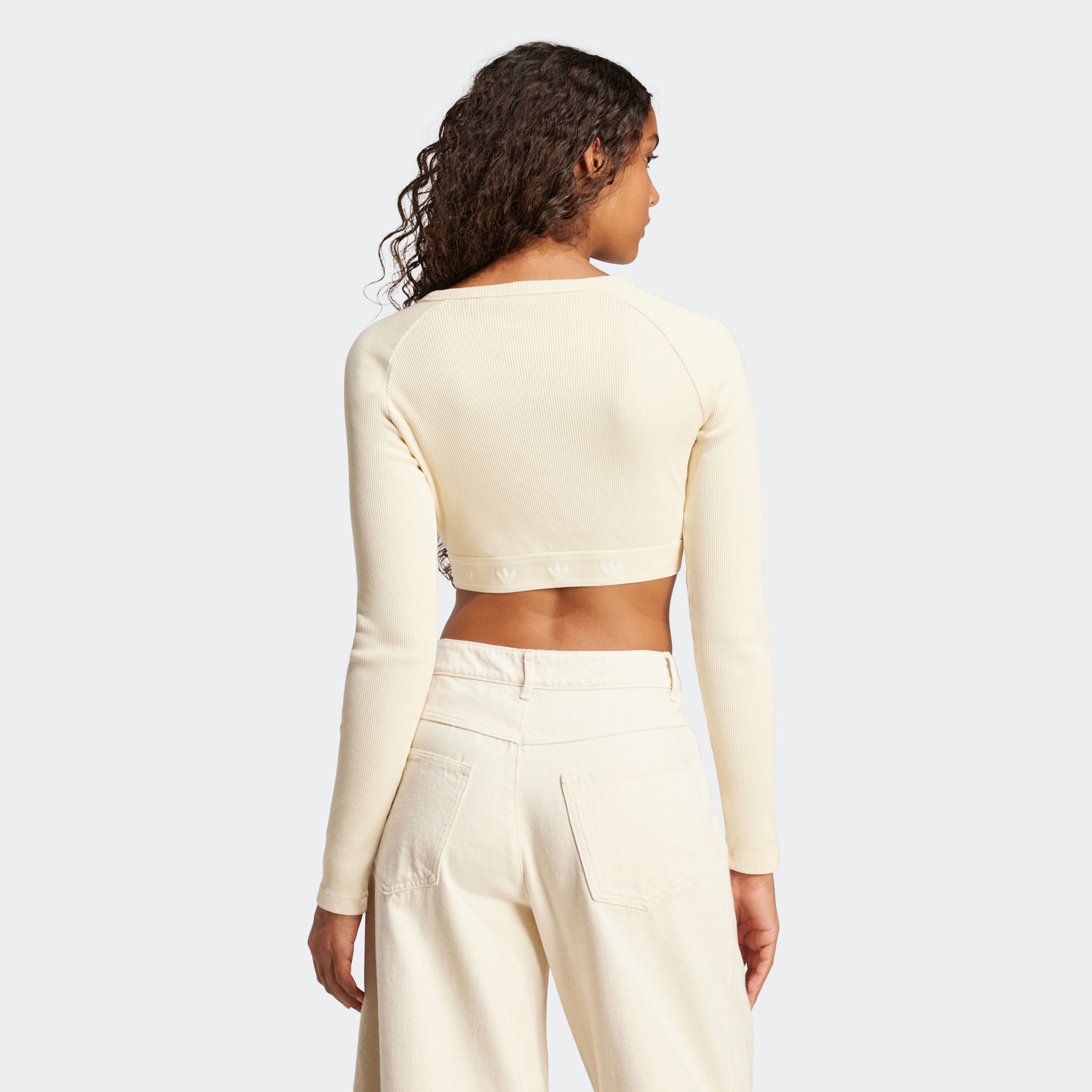 adidas Originals Shirt met lange mouwen RIB LS TOP