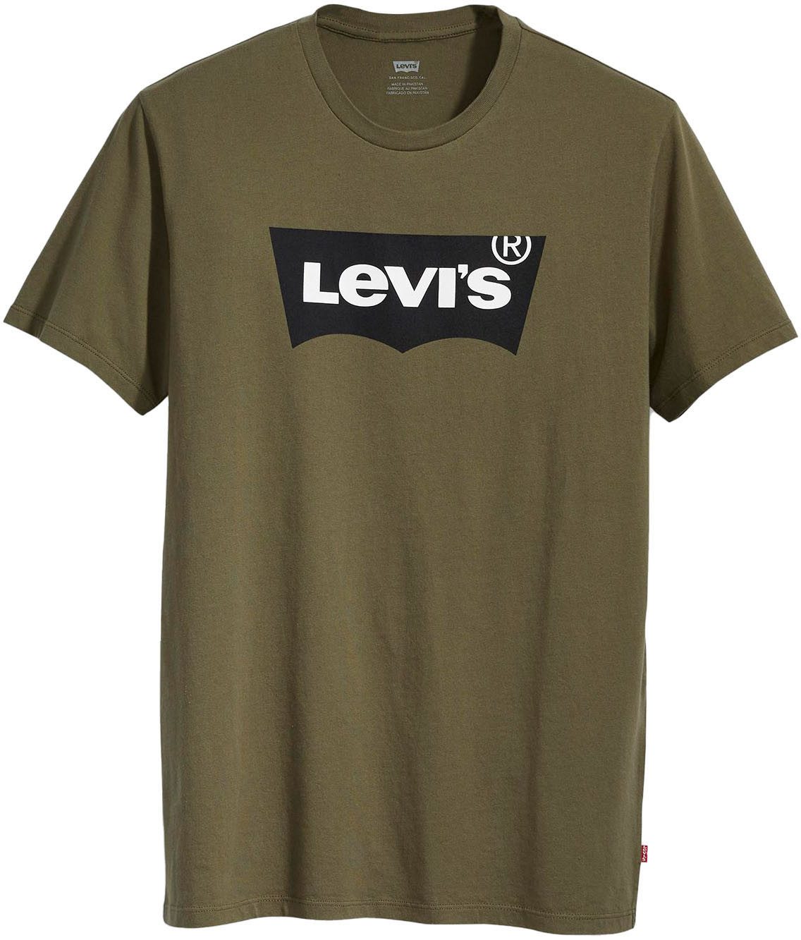 Levi's® T-shirt Batwing Logo Tee met logo-frontprint