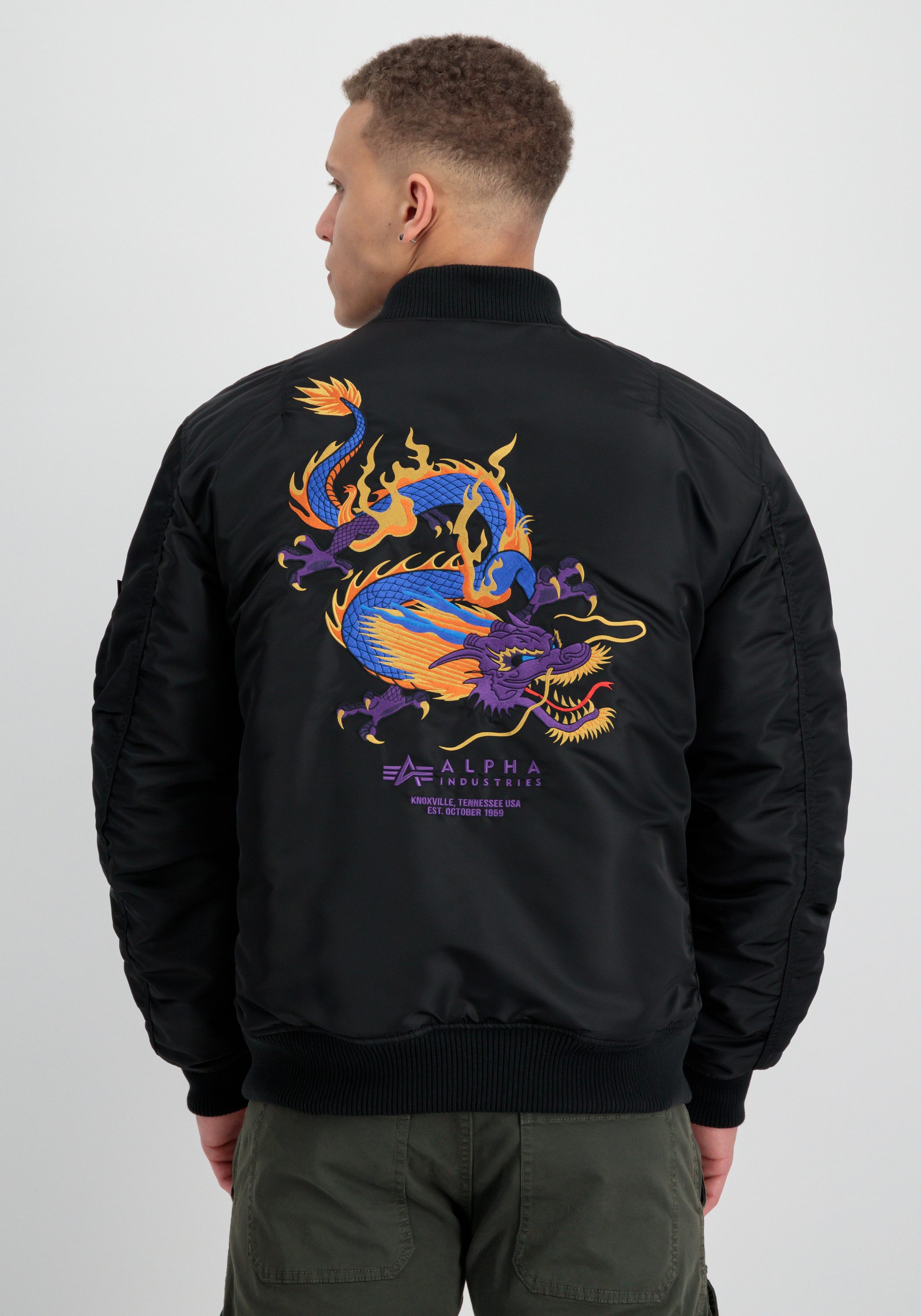 Alpha Industries Bomberjack Alpha Industries Men - Bomber Jackets MA-1 Dragon Embroidery