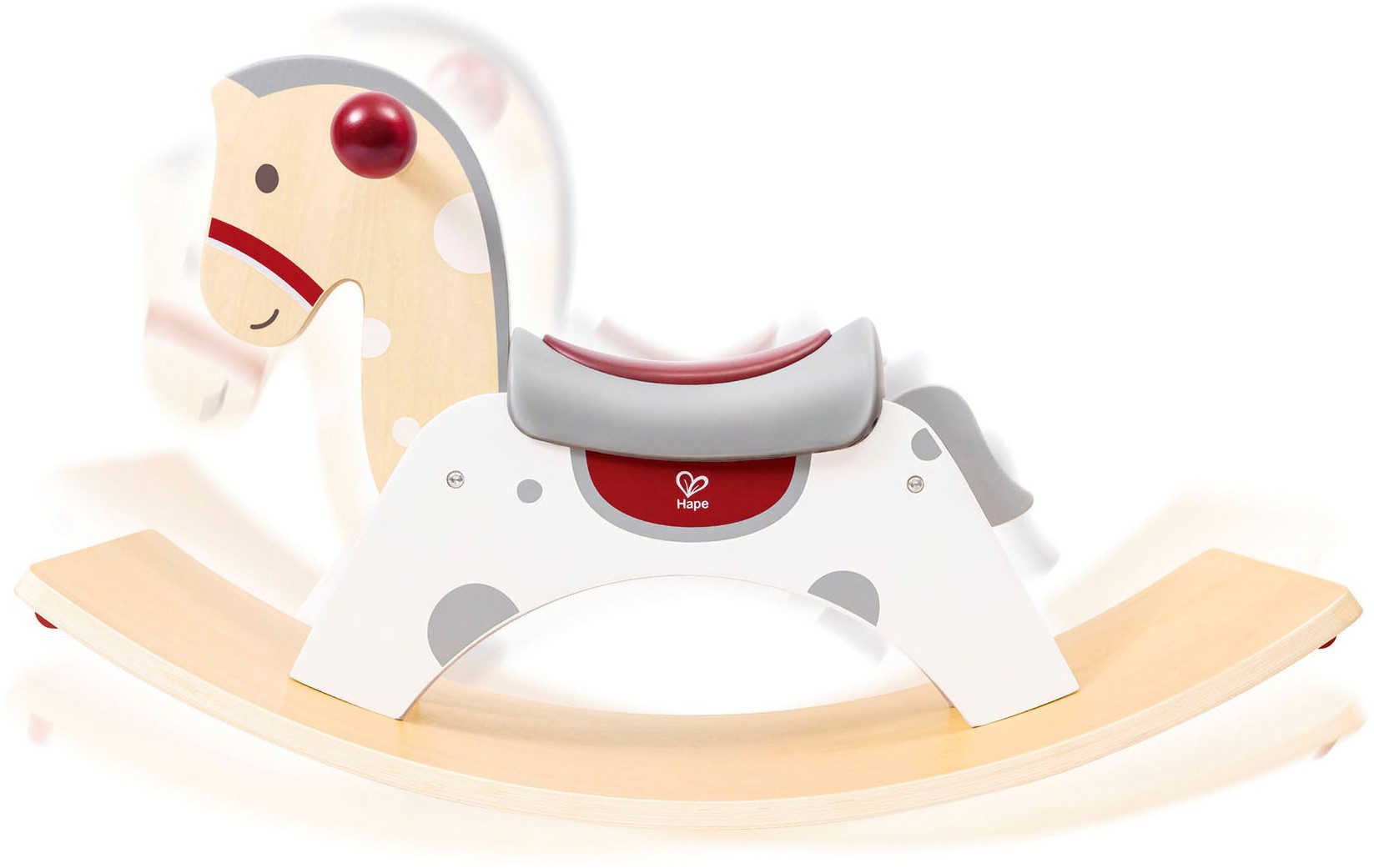 Hape Hobbelpaard 2-in-1 schommelpaard en balansbord