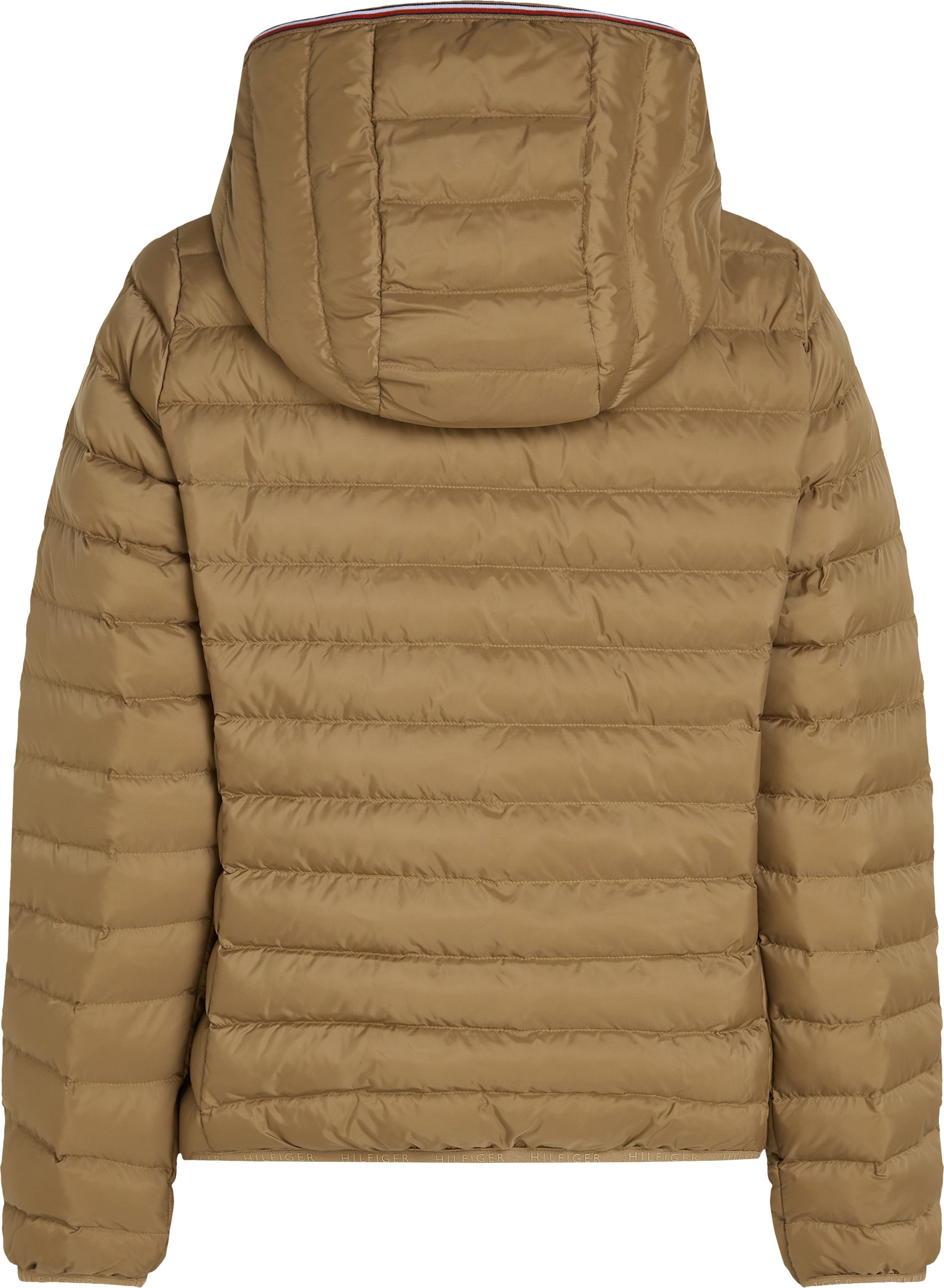 Tommy Hilfiger Gewatteerde jas REVERSIBLE LW PADDED JACKET met omkeerbare draagmogelijkheid lichte vulling logo-patch