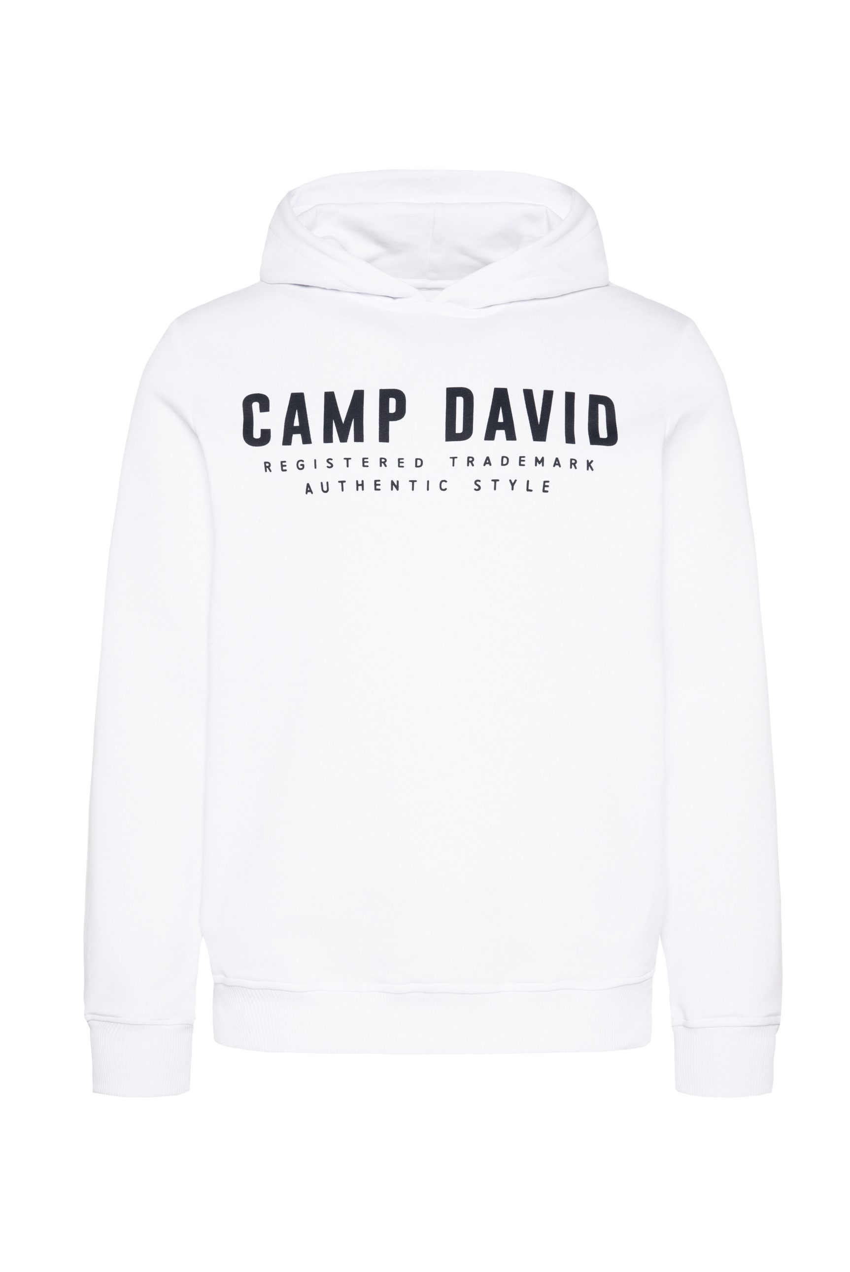 CAMP DAVID Hoodie met logoprint