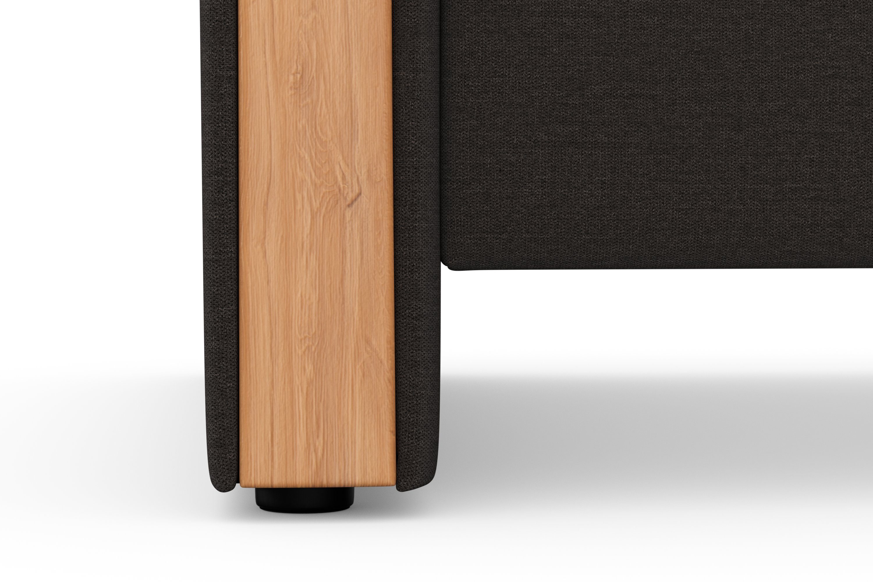 Home affaire 2-zitsbank Dangast Verstelbare hoofdsteun, houten frontlijsten, naar keuze ook in Easy clean bekleding