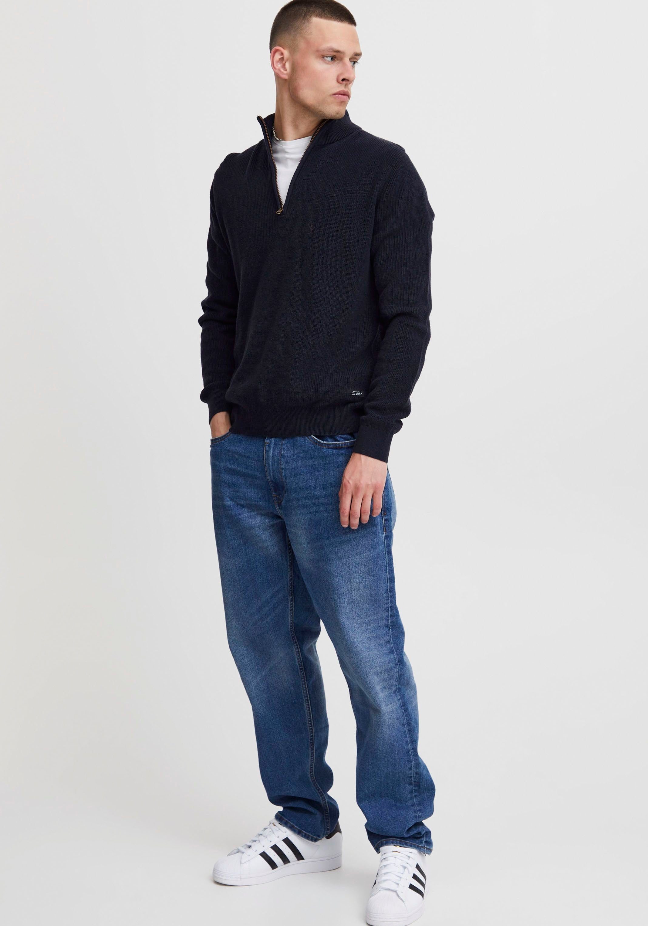 Blend Trui met staande kraag BL Pullover BHCodford half-zipp