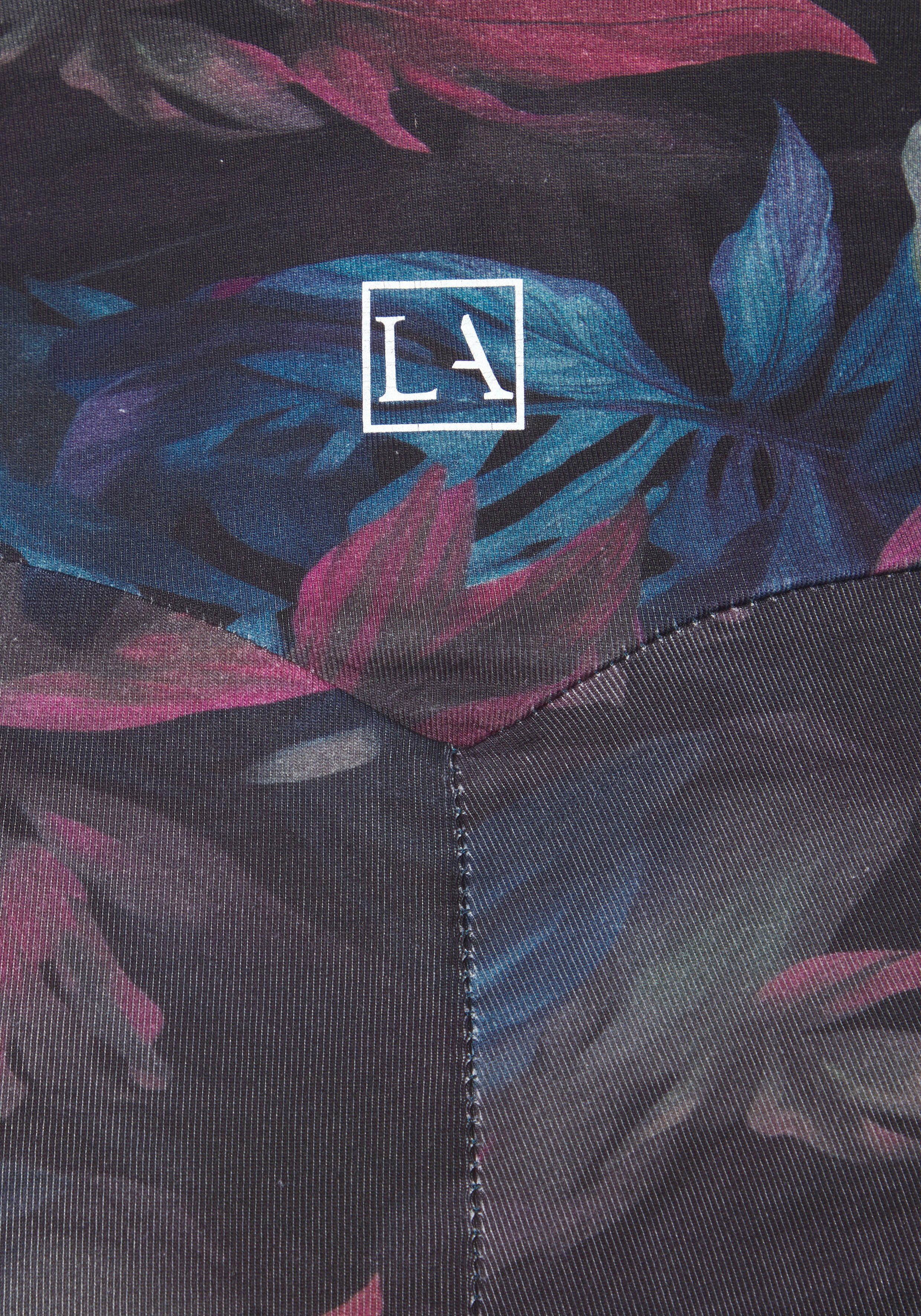 active by Lascana Legging met bloemenprint