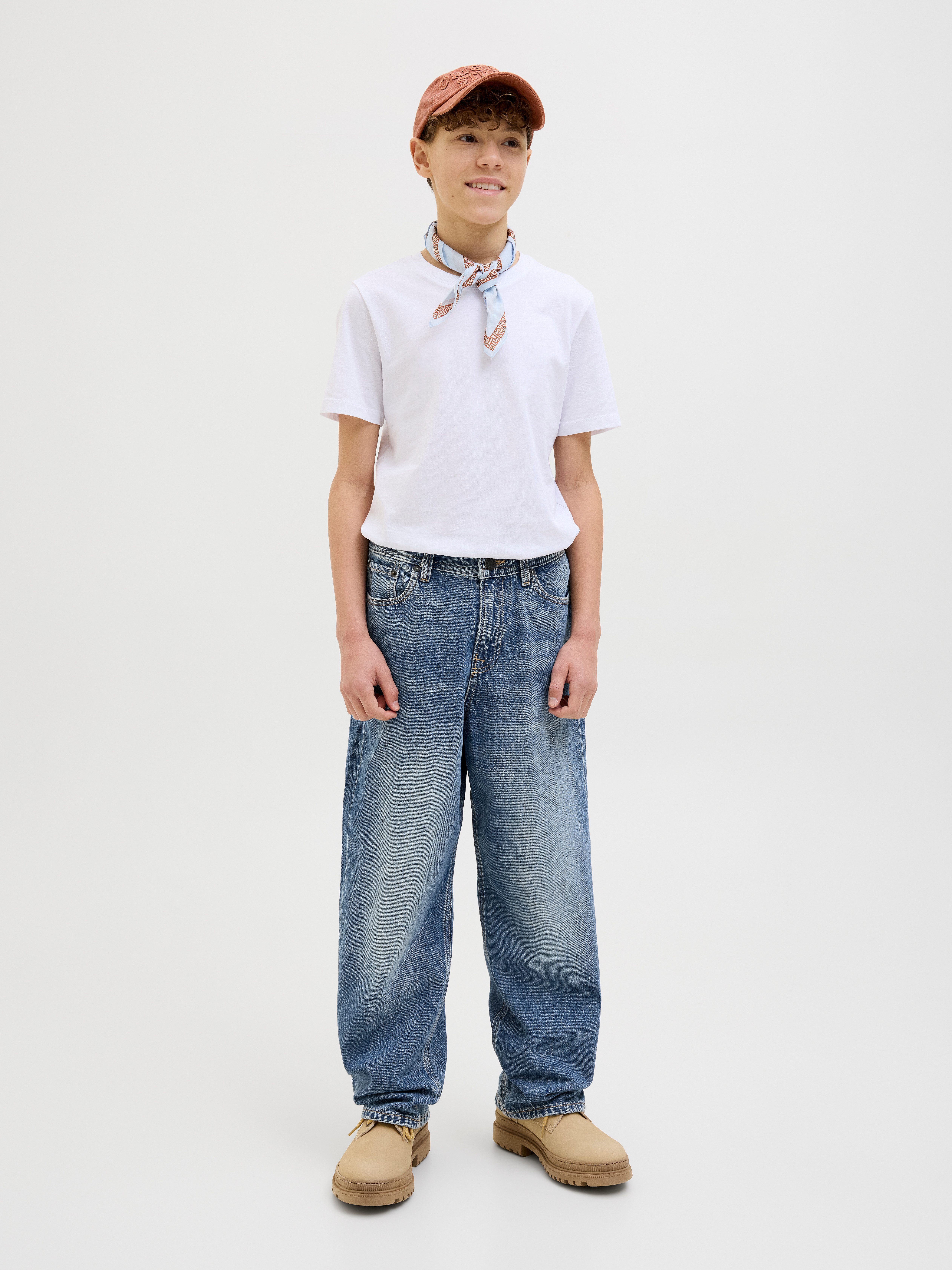 Jack & Jones Junior Relax fit jeans JJIALEX JJORIGINAL AKM 061 NOOS JNR