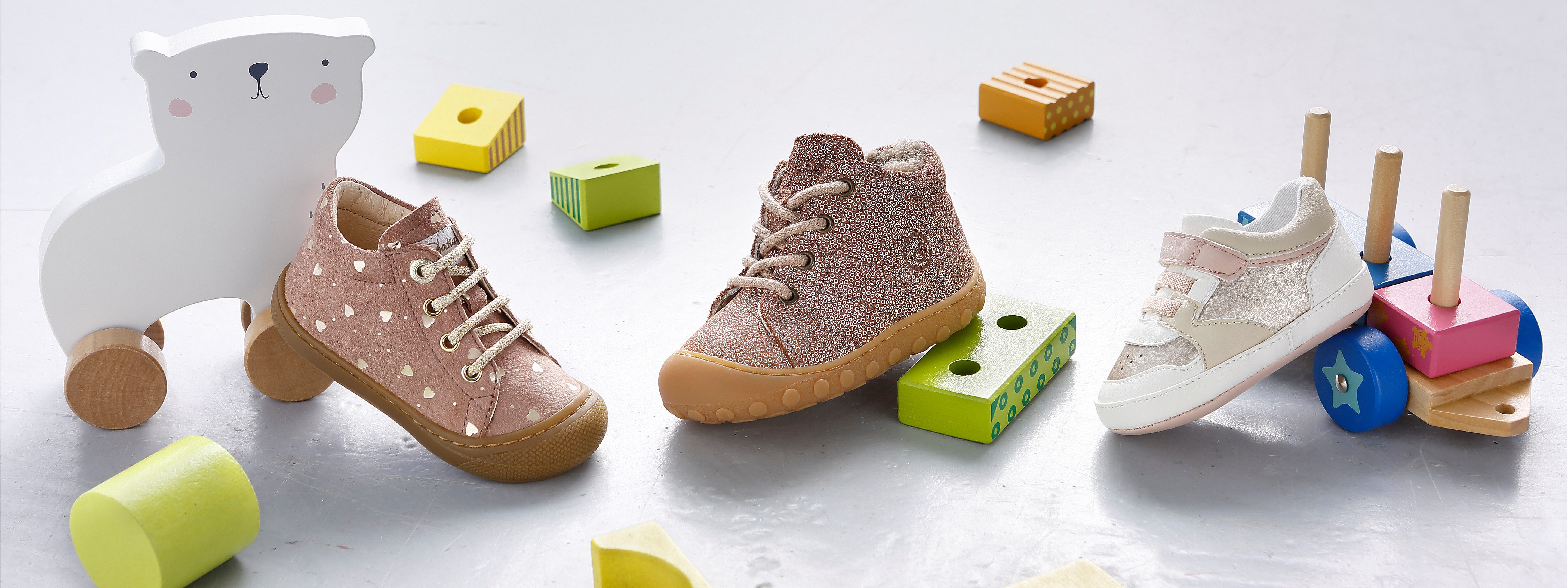 Naturino Babyschoentjes Cocoon Blote voeten schoen met verwisselbare binnenzool, maat sjabloon te downloaden