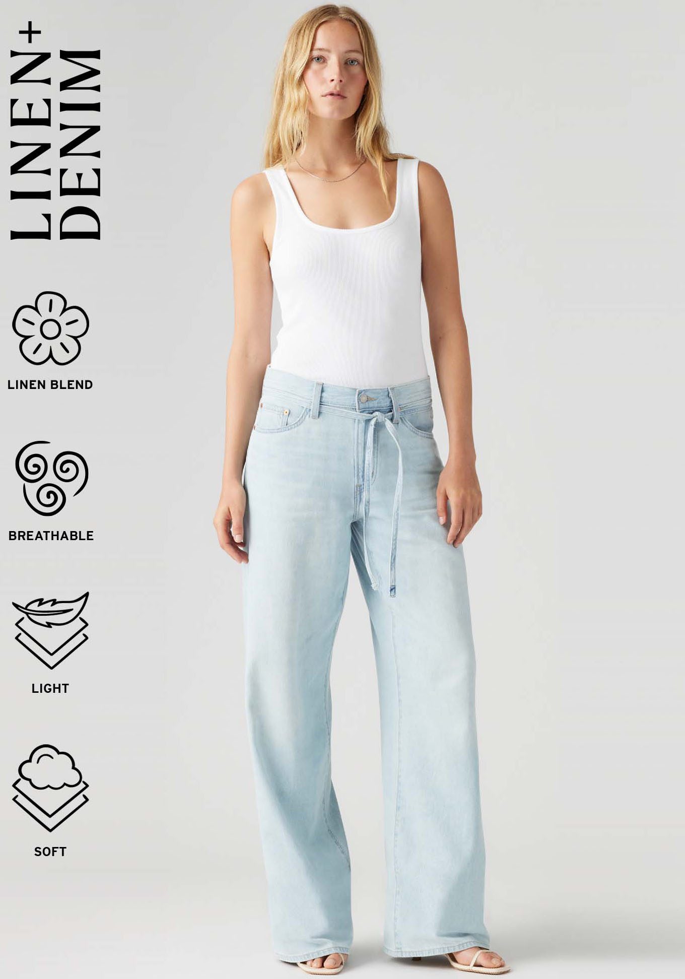 Levi's® Straight jeans XL STRAIGHT in five-pocketsstijl