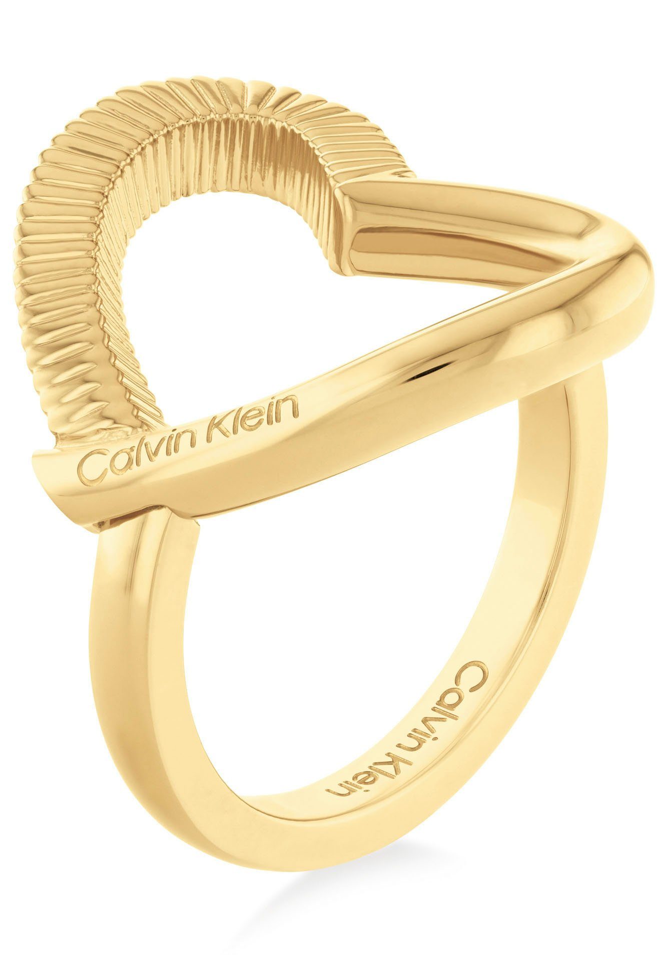 Calvin Klein Ring Sieraden roestvrij staal vinger ring damesring DEFIANT