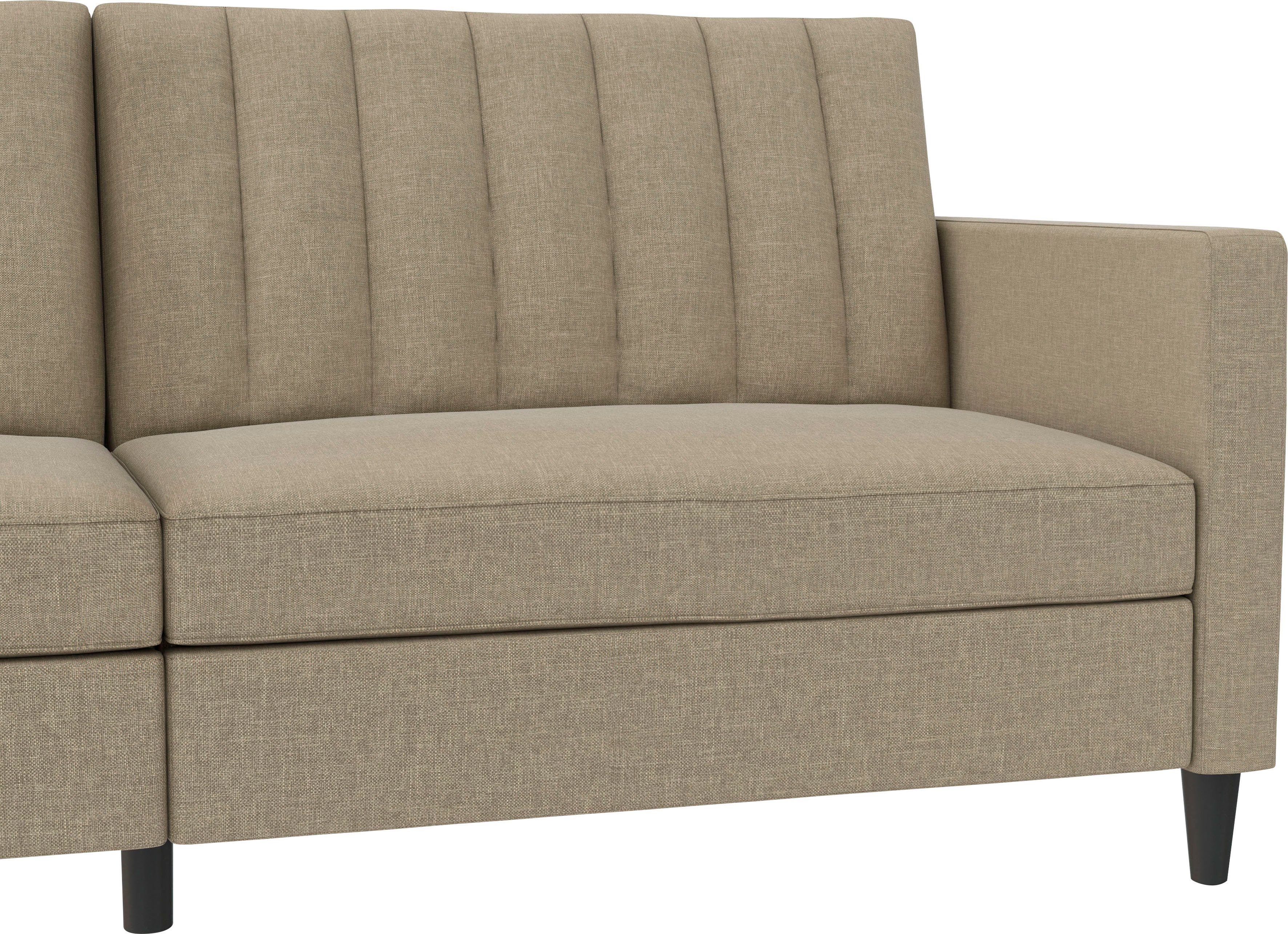 Dorel Home 3-zitsbank Celine Rugleuning 2-delig en 3-voudig verstelbaar, zithoogte 43 cm