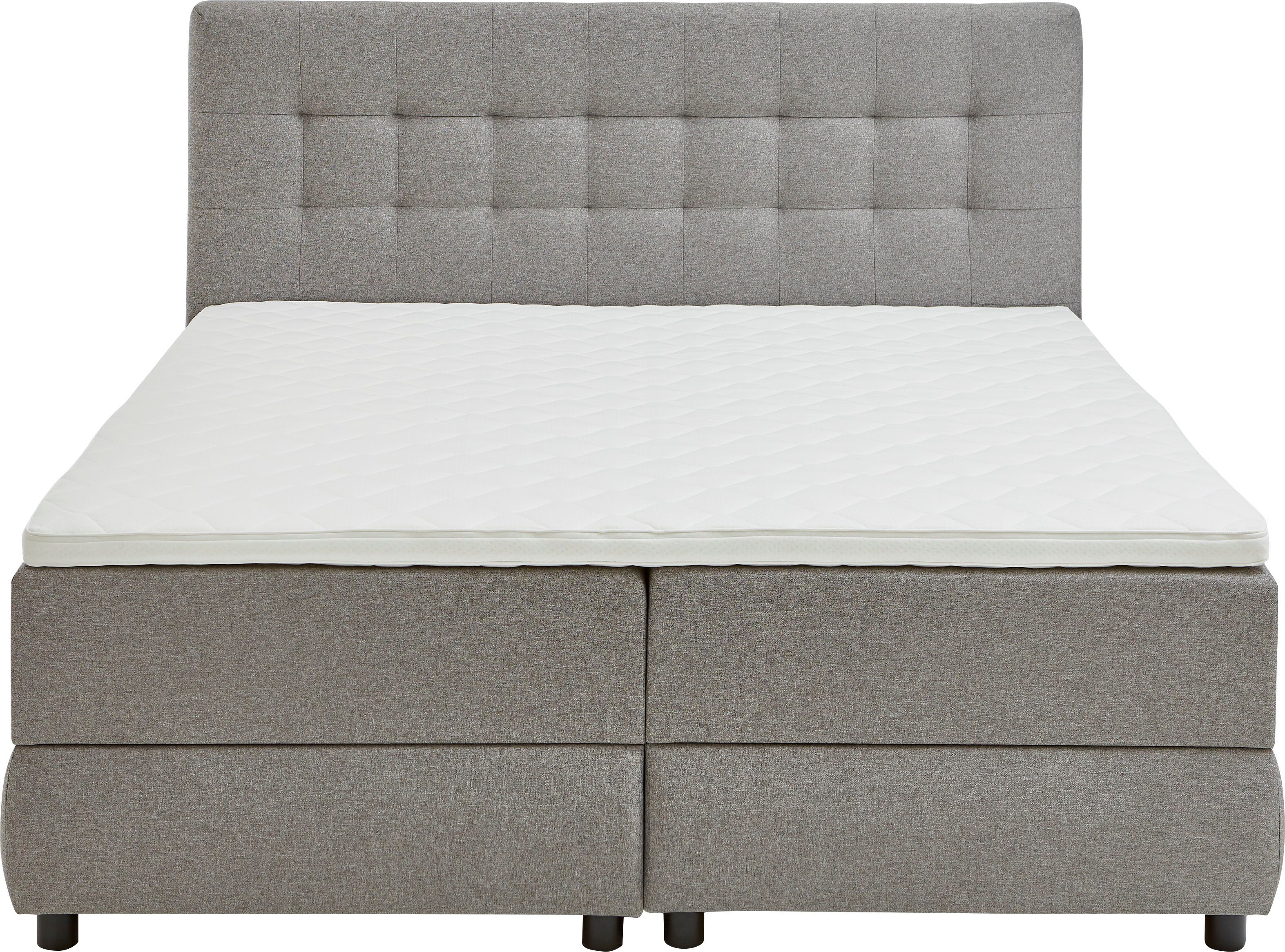 ATLANTIC home collection Boxspring Lilo inclusief bedkist en topper