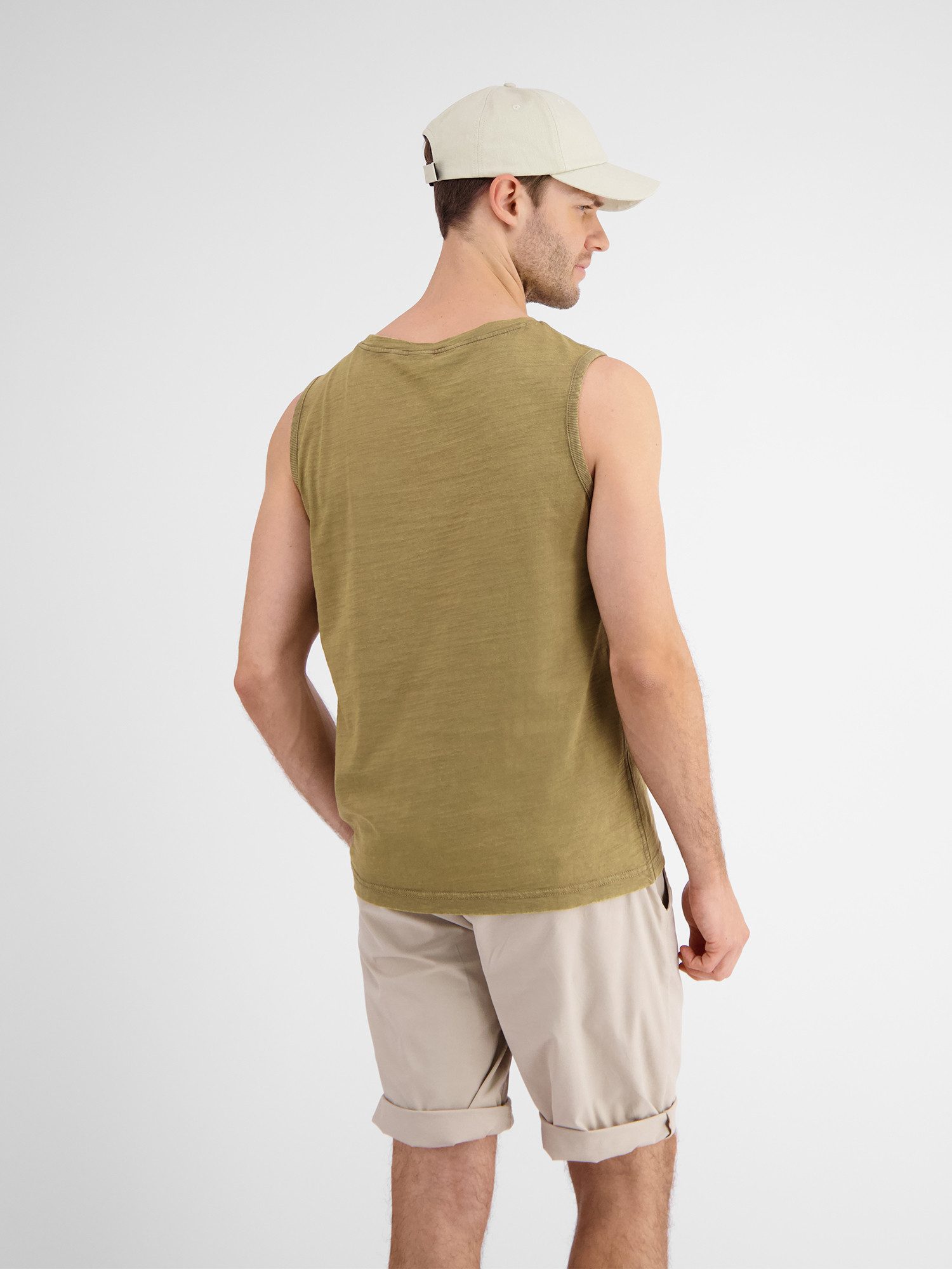 Lerros Muscle-shirt LERROS comfortabel tanktop met borstzak