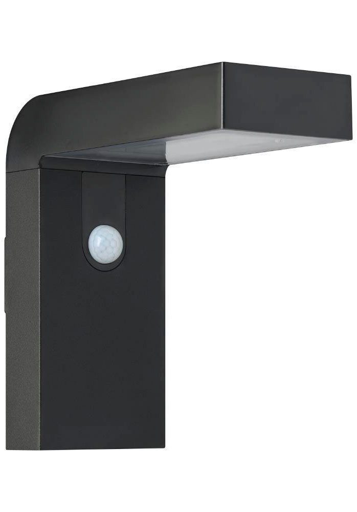 EGLO Wandlamp BARACCONI Solar lamp met bewegingssensor, schemerschakelaar, solar, zwart, IP44 (1 stuk) plafondlampen zwart