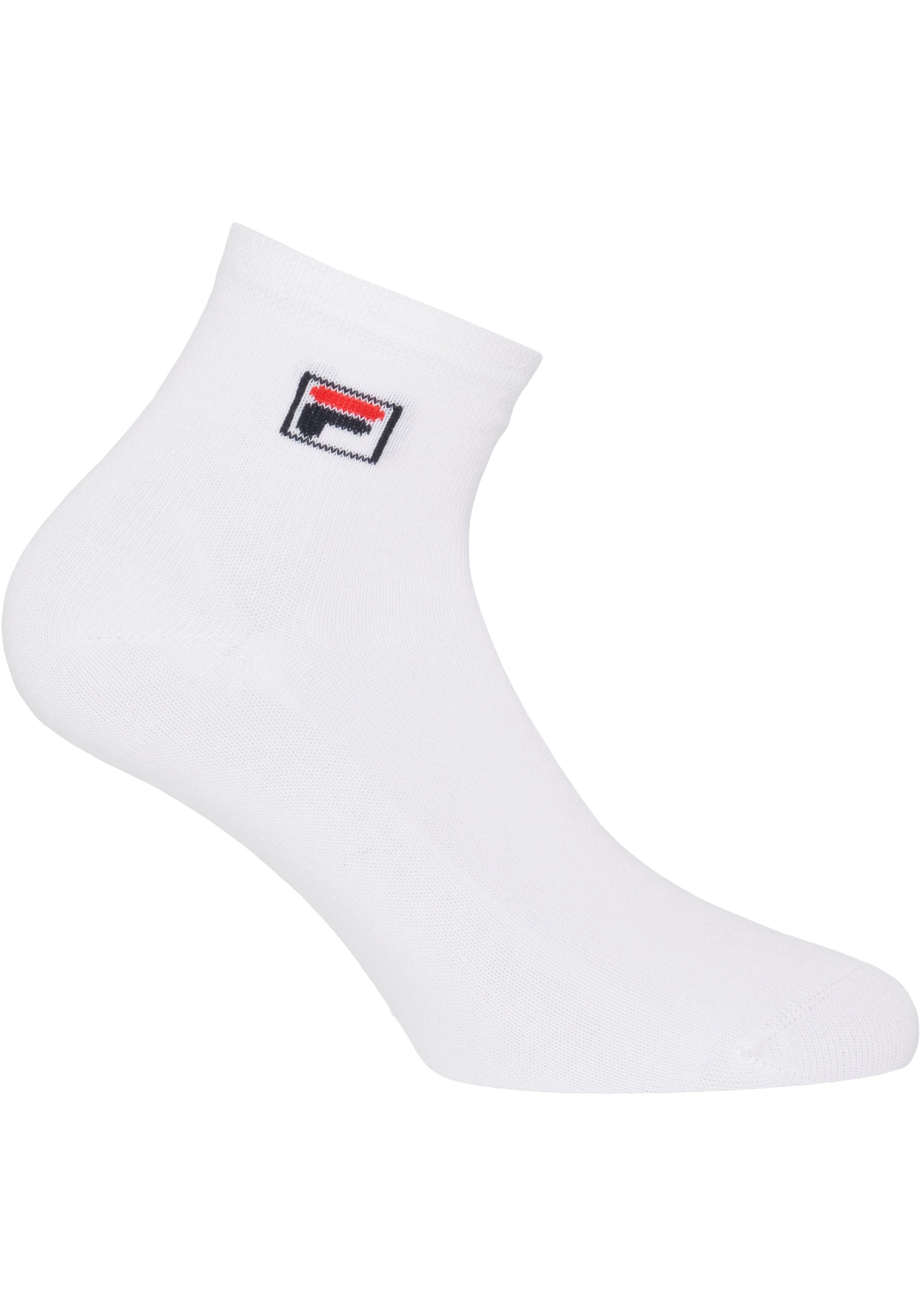 Fila Korte sokken UNISEX QUARTER PLAIN SOCKS (set, 3 paar)