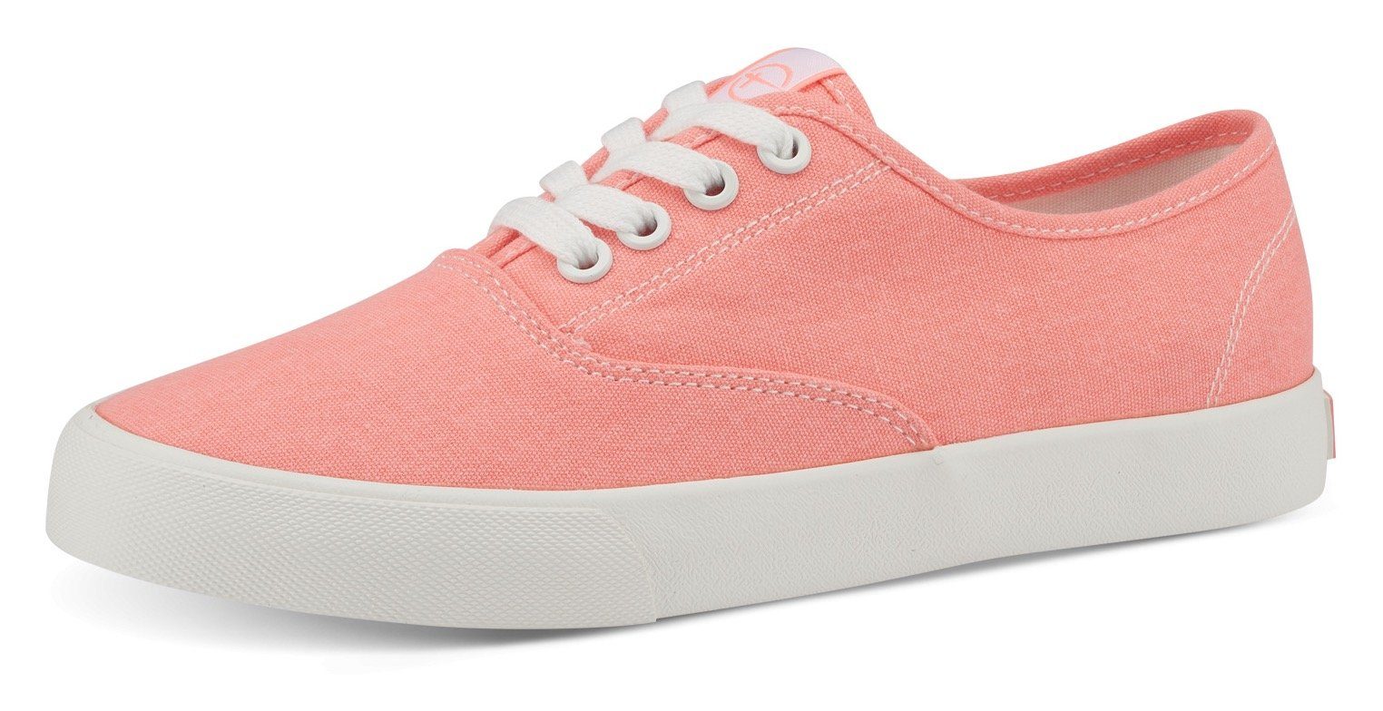 Tamaris Sneakers in zomerkleuren, vrijetijdsschoen, lage schoen, veterschoen