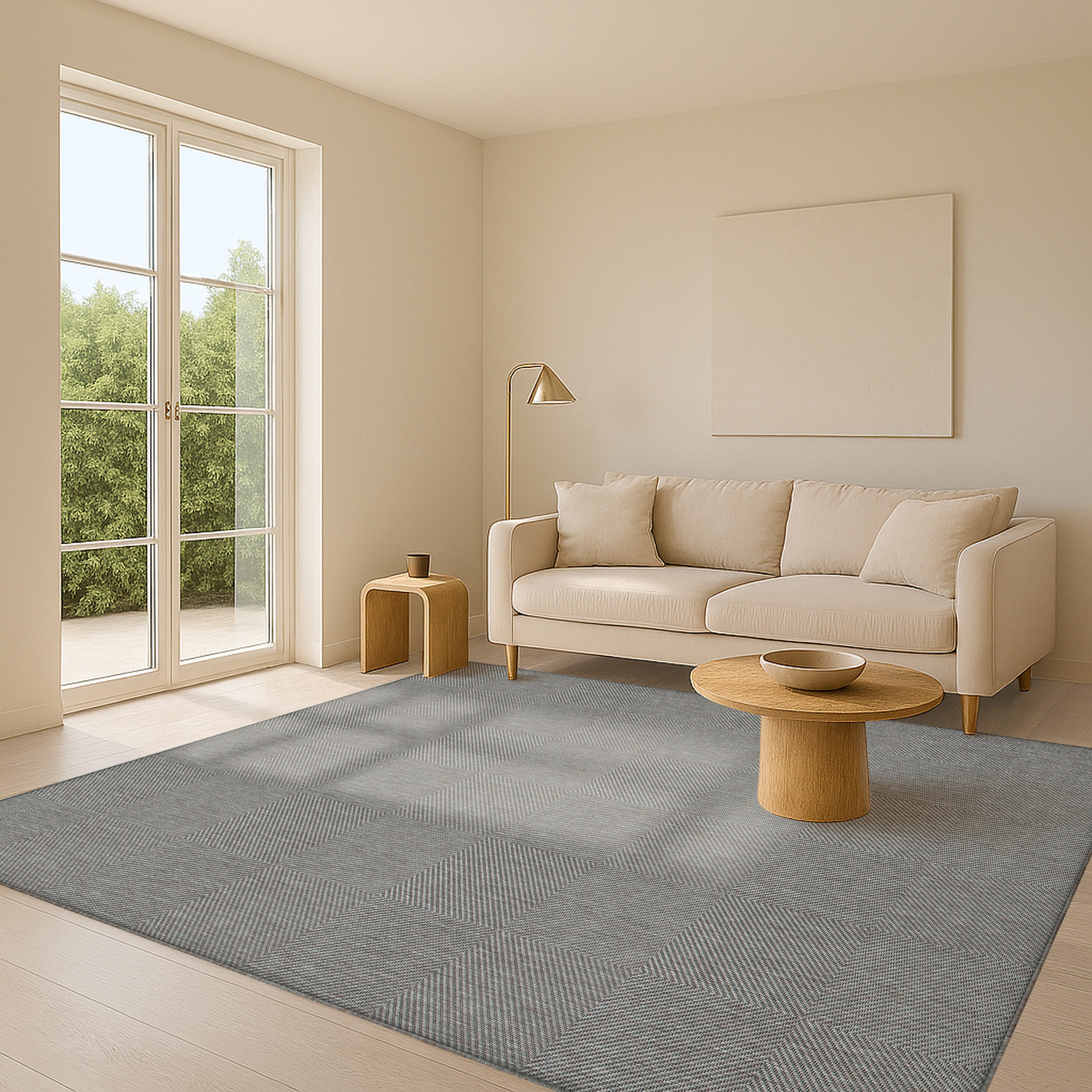 my home Vloerkleed Anna is ook als loper verkrijgbaar Geschikt voor binnen en buiten, sisal-look, weerbestendig & uv-bestendig