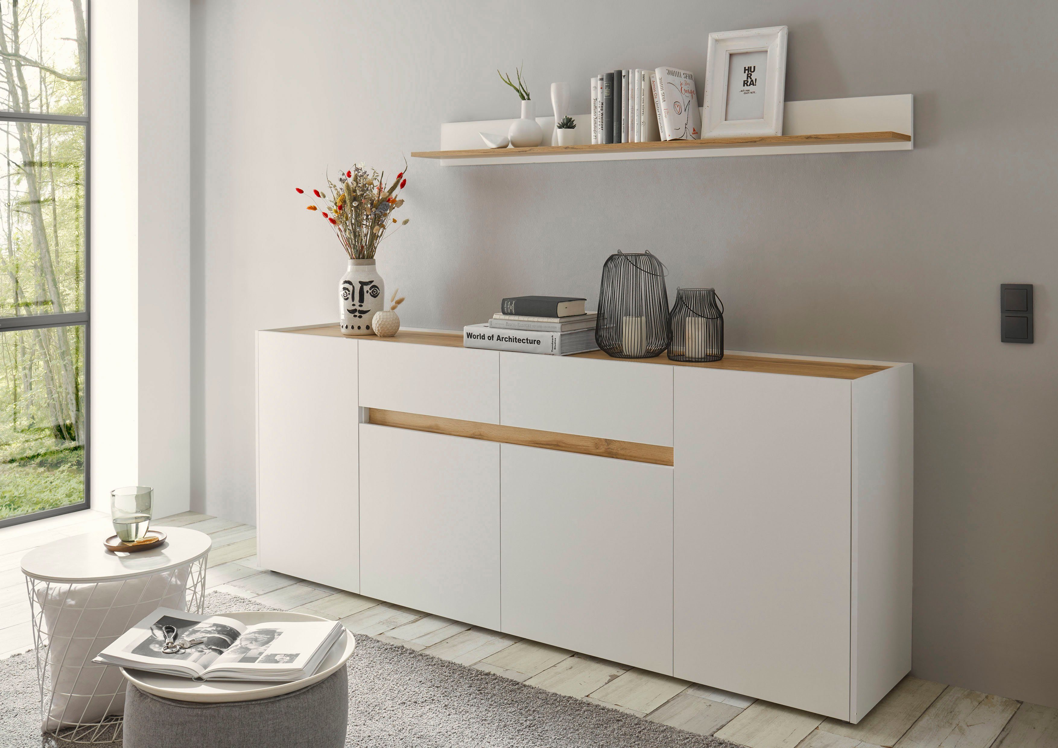 INOSIGN Dressoir City/Giron Breedte ca. 224 cm