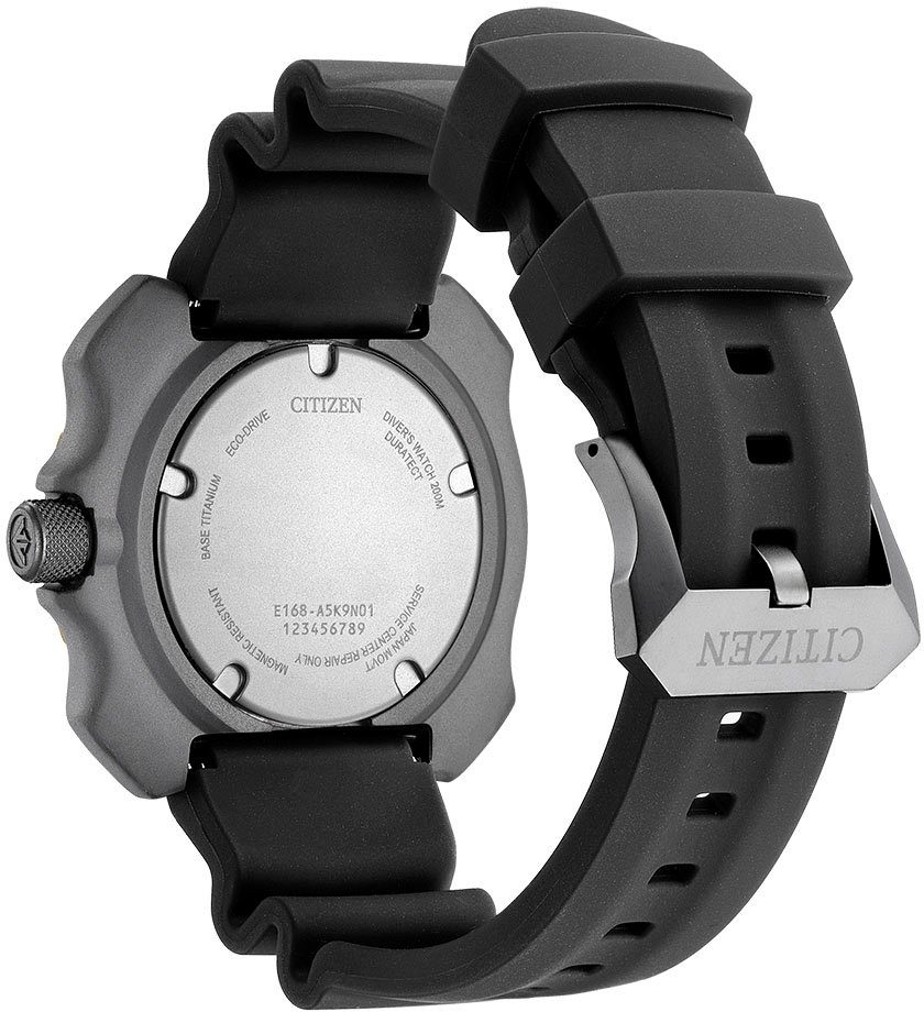 Citizen Duikhorloge Promaster Diver Polshorloge, herenhorloge, solar, tot 20 bar waterdicht, datum