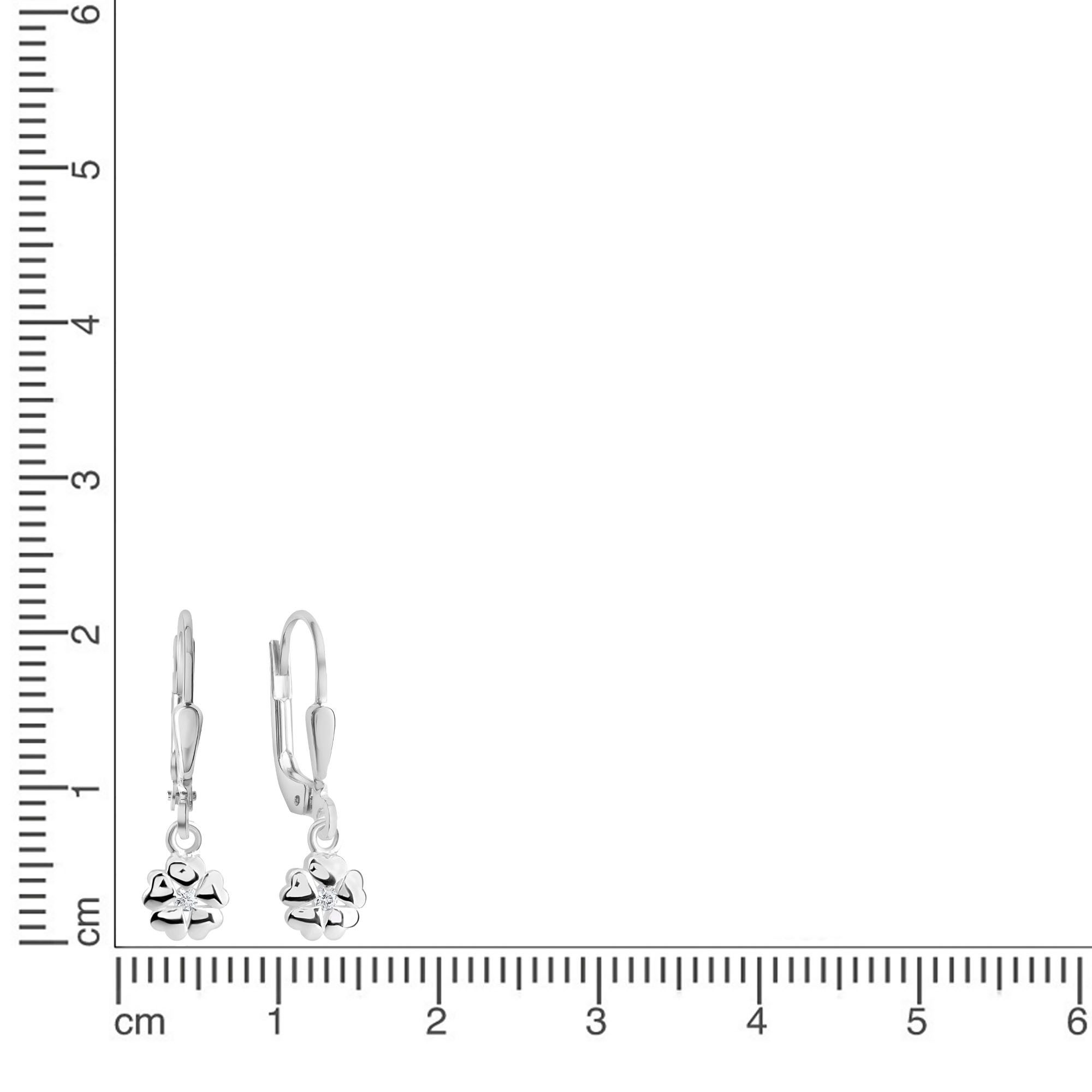Firetti Paar oorhangers Sieraad Geschenk zilverkleur 925 Oorsieraden Oorbellen Hartjes