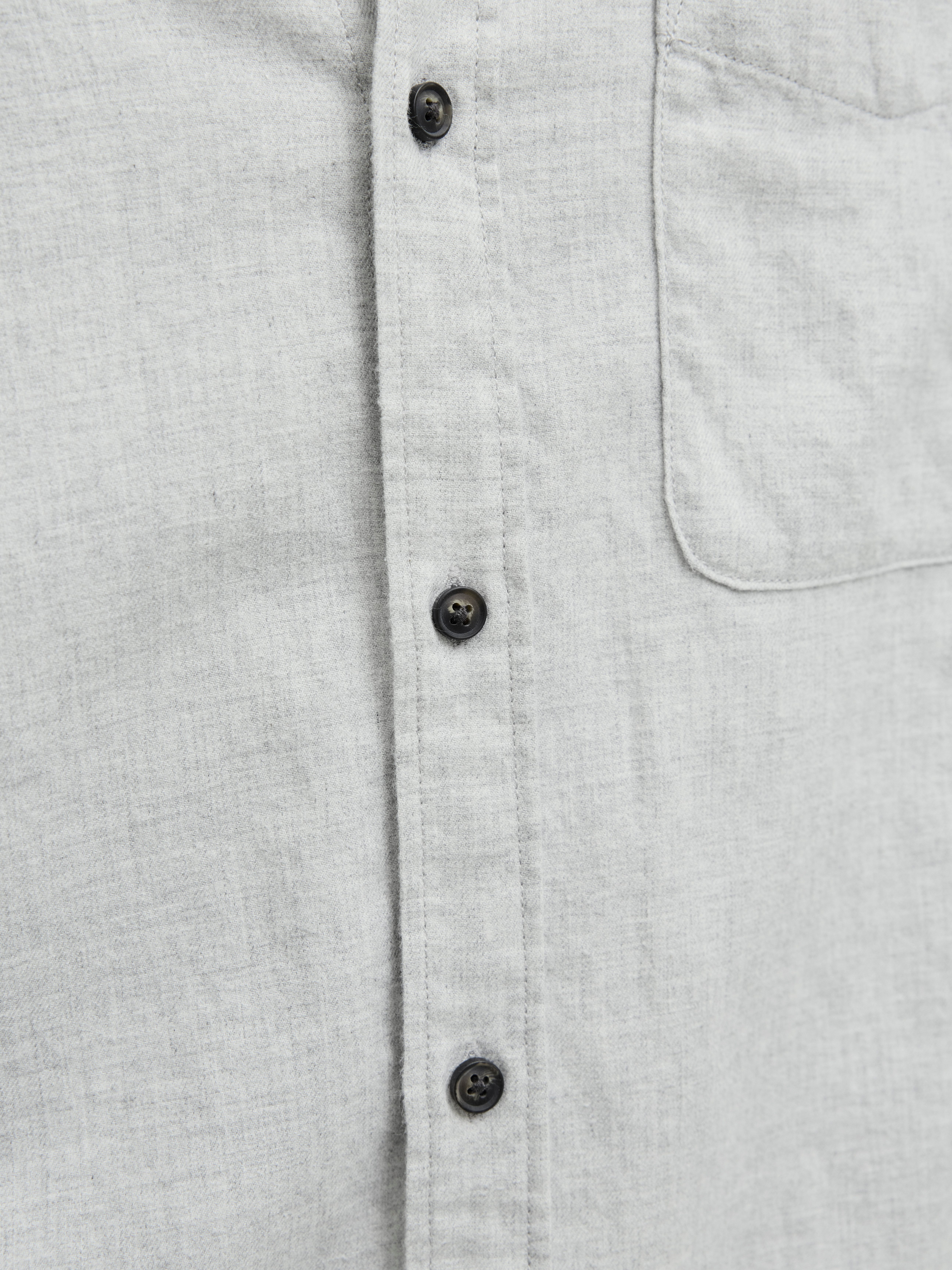 Jack & Jones Overhemd met lange mouwen JJECLASSIC MELANGE SHIRT L/S NOOS
