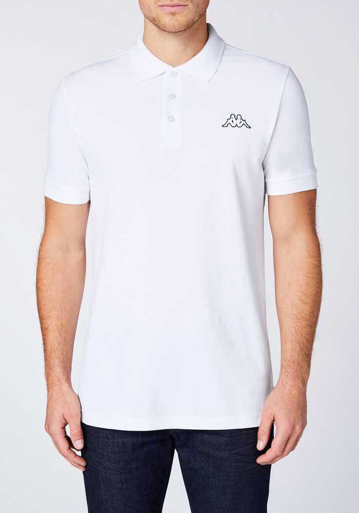 Kappa Poloshirt PELEOT heren poloshirts maat XXL (60/62) wit