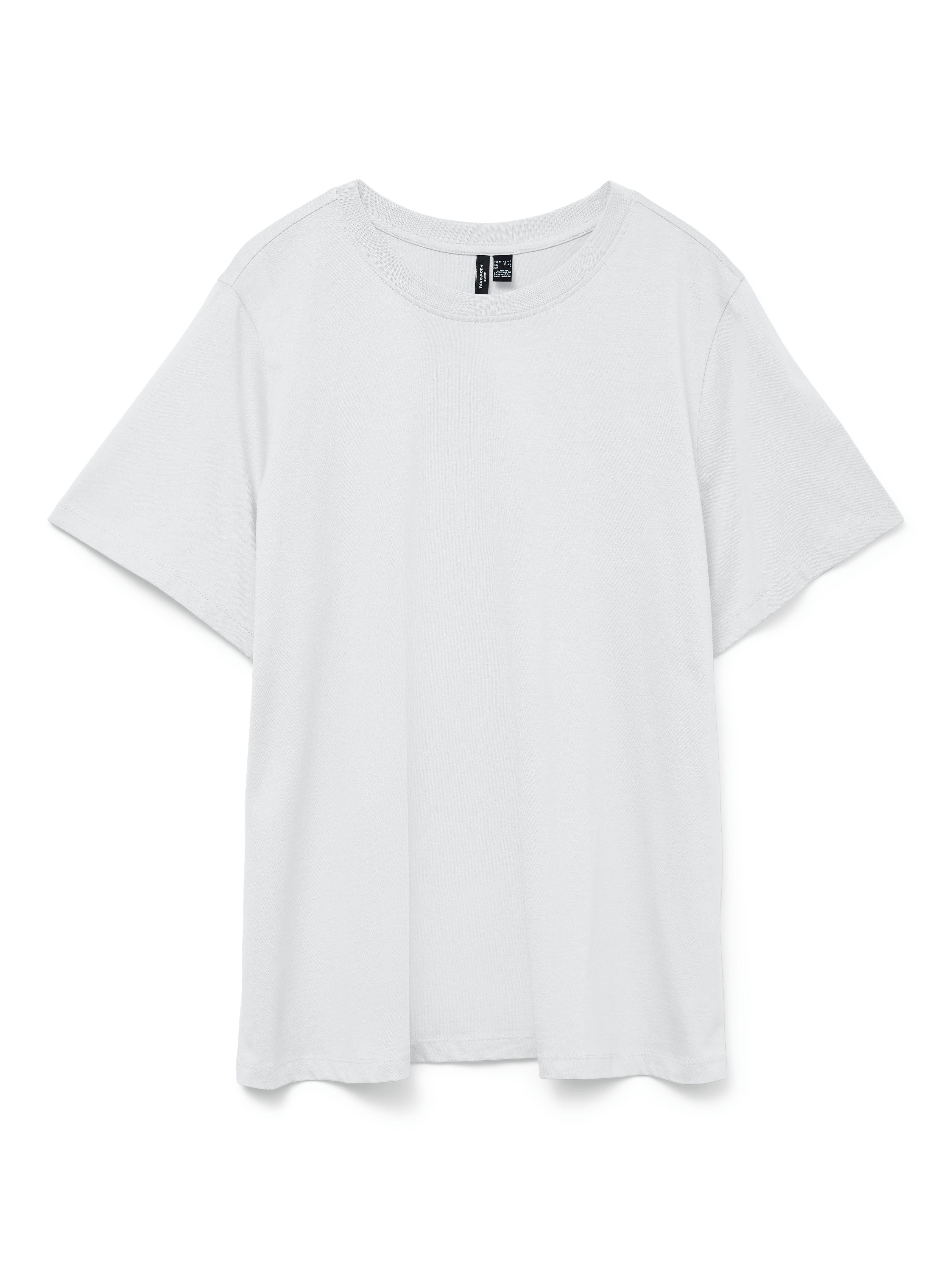 Vero Moda Curve Shirt met korte mouwen VMPAULINA SS T-SHIRT GA JRS NOOS CUR
