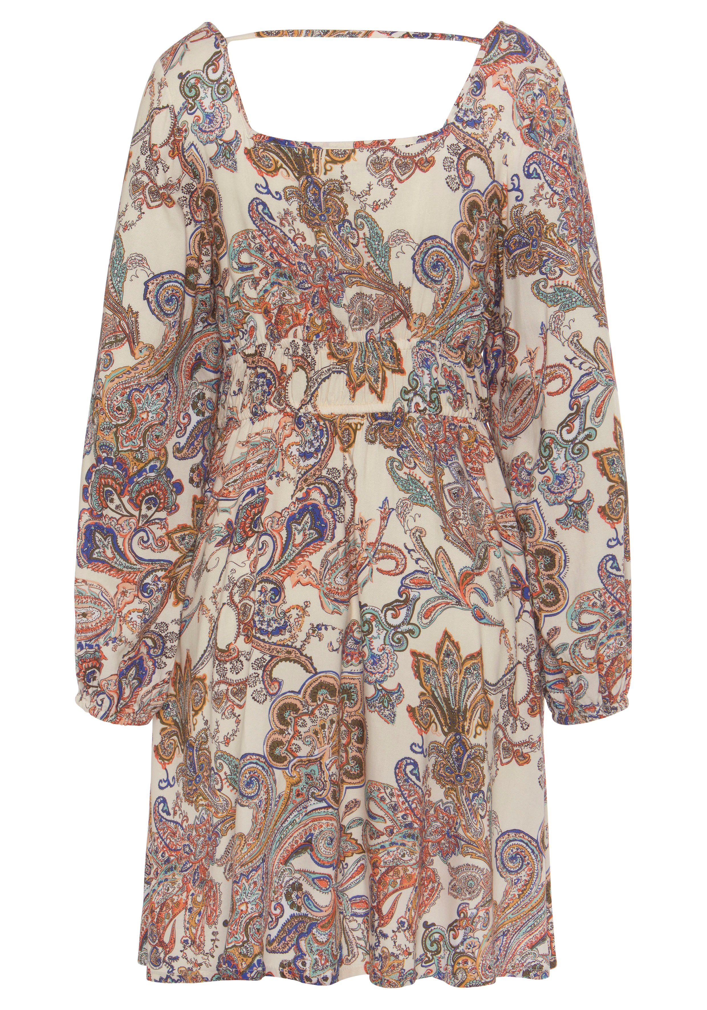 Vivance Gedessineerde jurk met paisleyprint