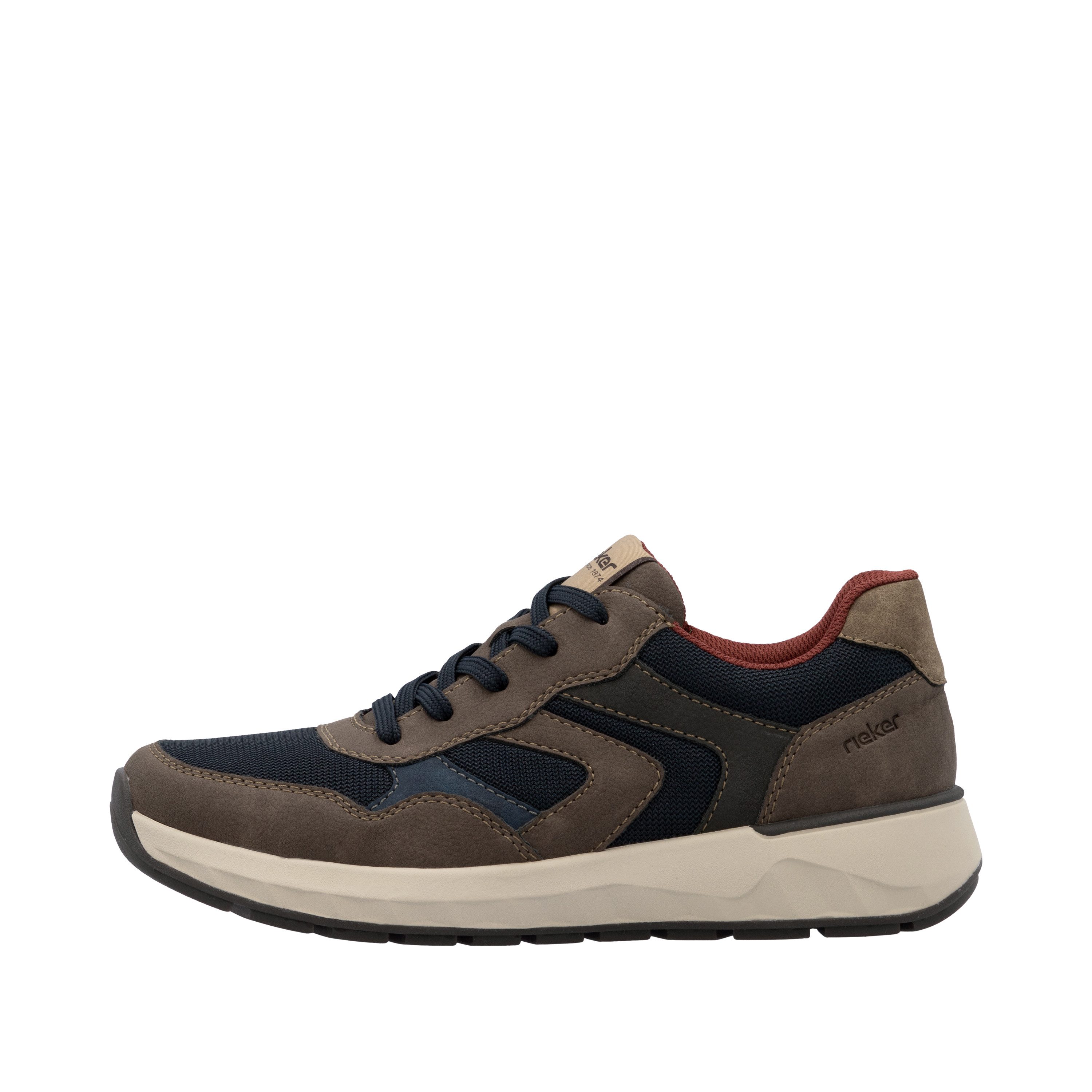 Rieker Sneakers Veterschoenen, lage schoen, vrijetijdsschoen met zachte schacht
