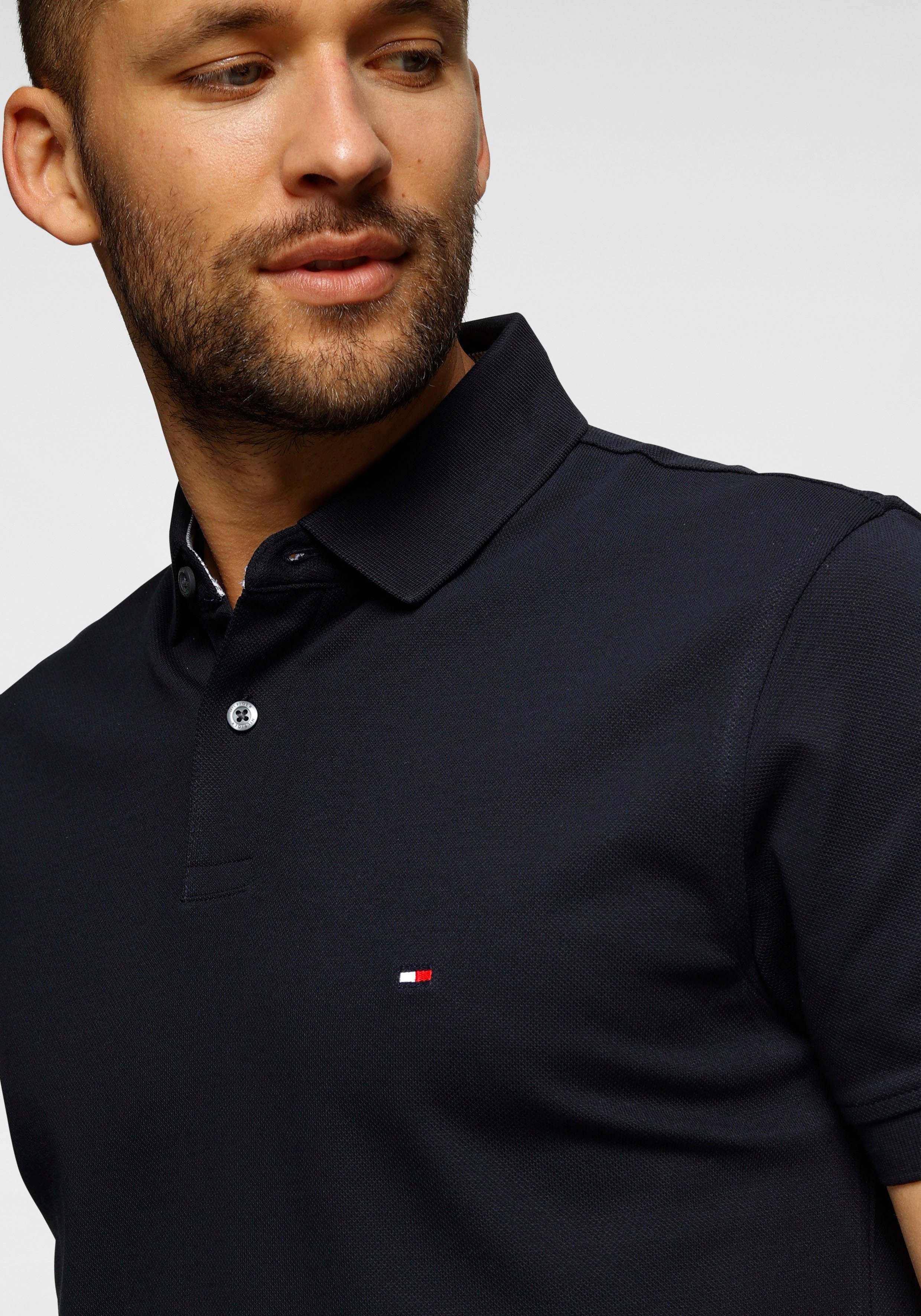 Tommy Hilfiger Poloshirt 1985 REGULAR POLO van hoogwaardige katoen-piqué-kwaliteit