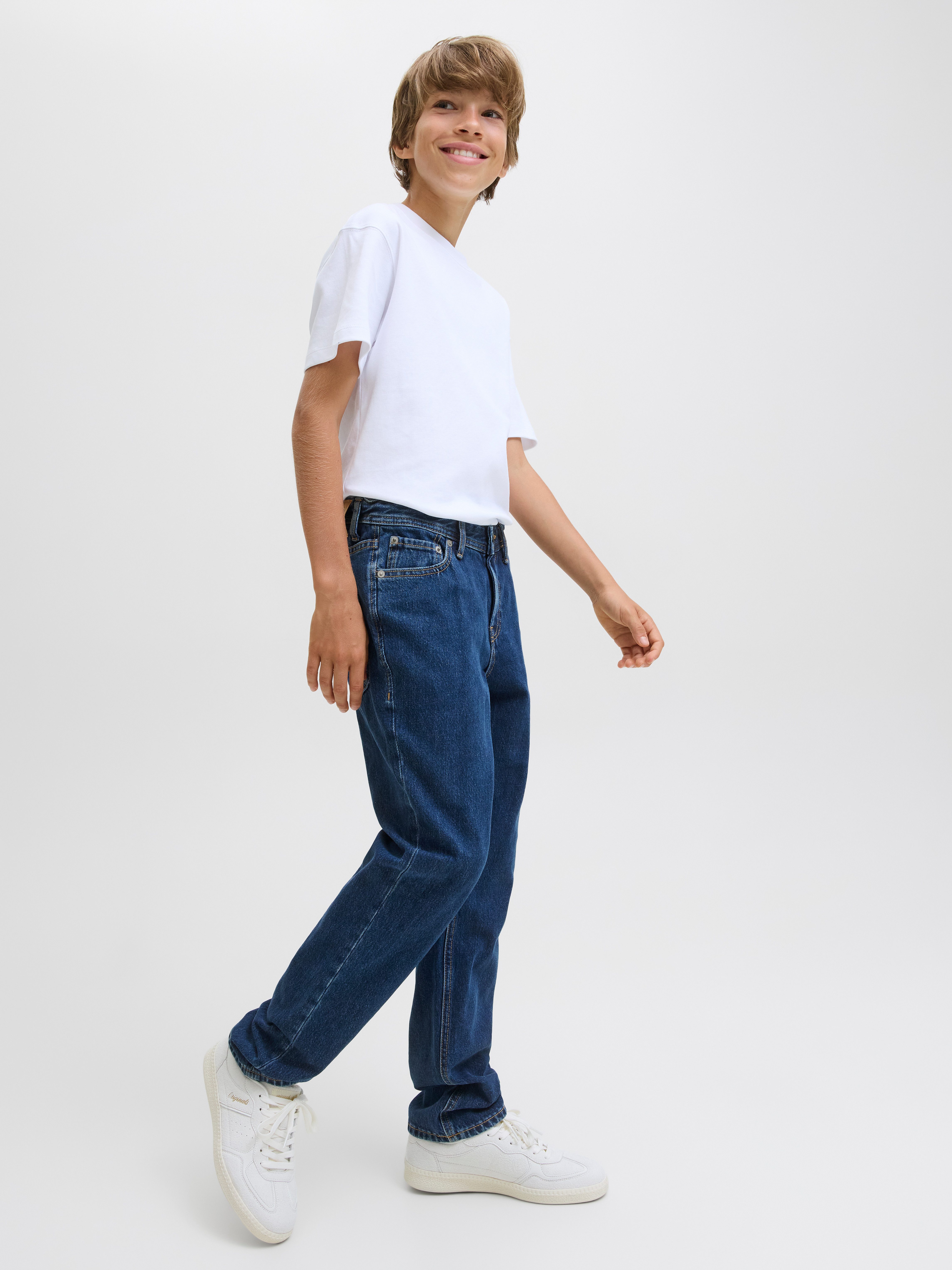 Jack & Jones Junior Regular fit jeans JJICLARK JJORIGINAL AKM 512 SN JNR