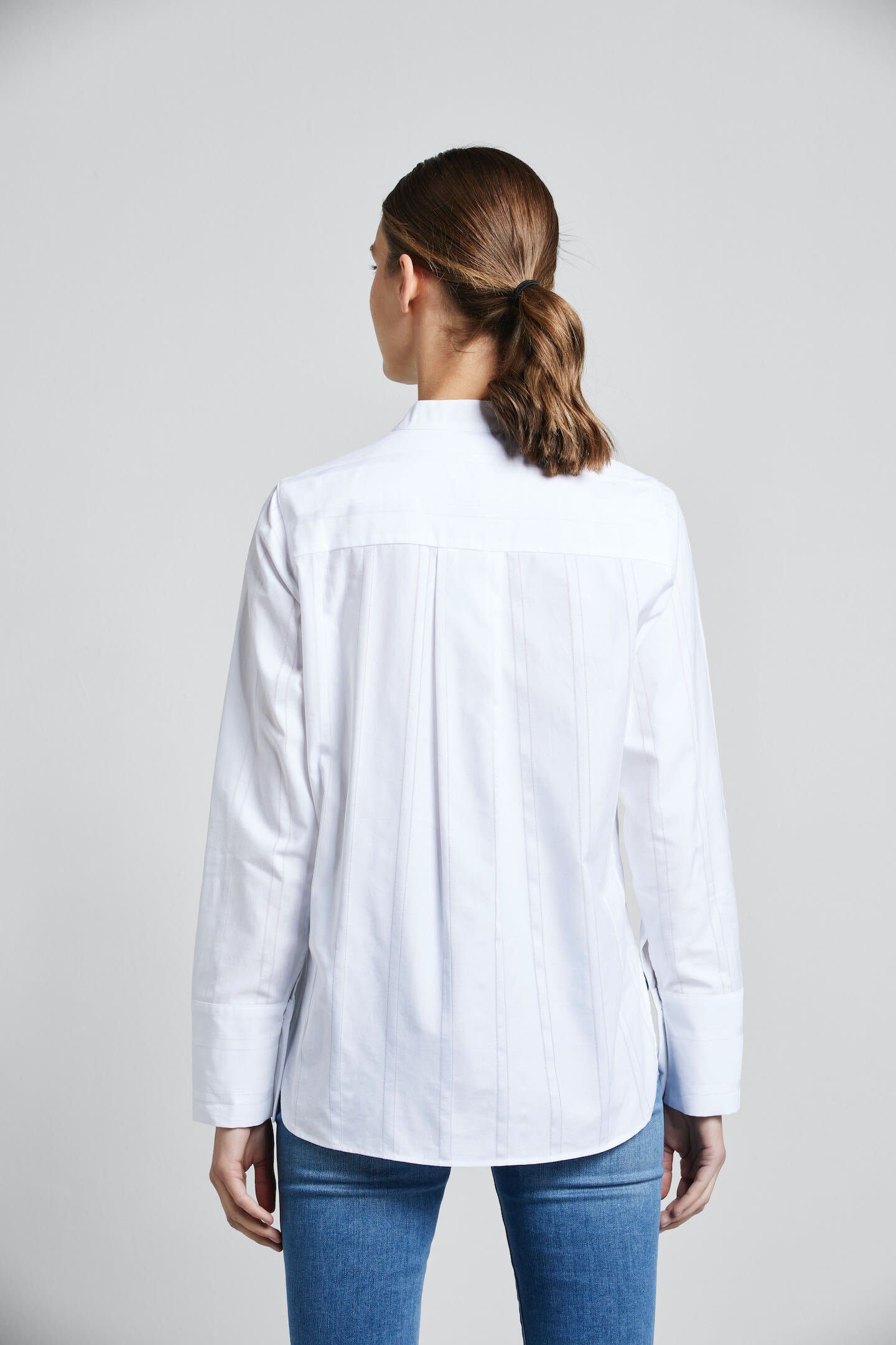 Bugatti Overhemdblouse met een ronde hals