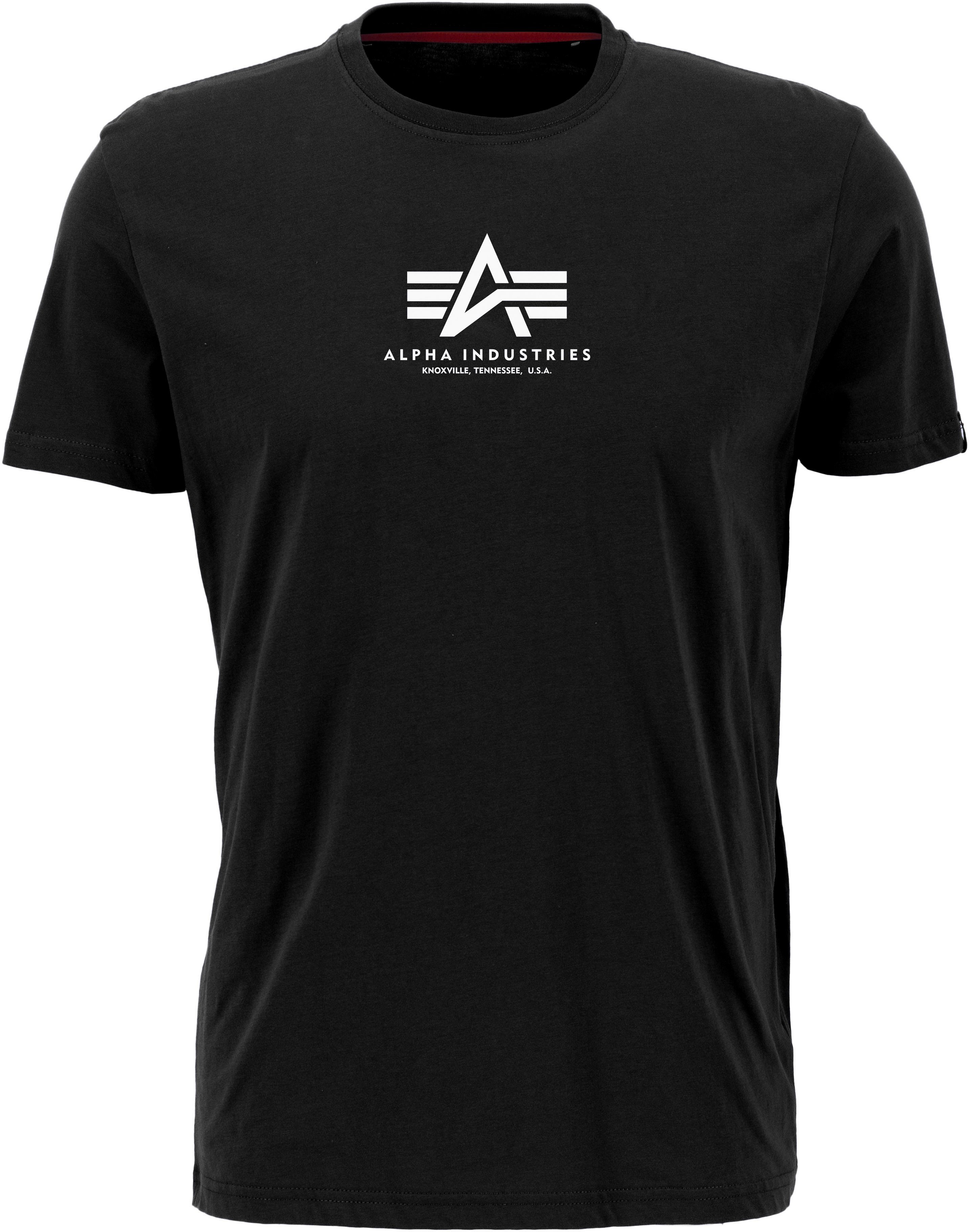 Alpha Industries Shirt met ronde hals Basic T ML