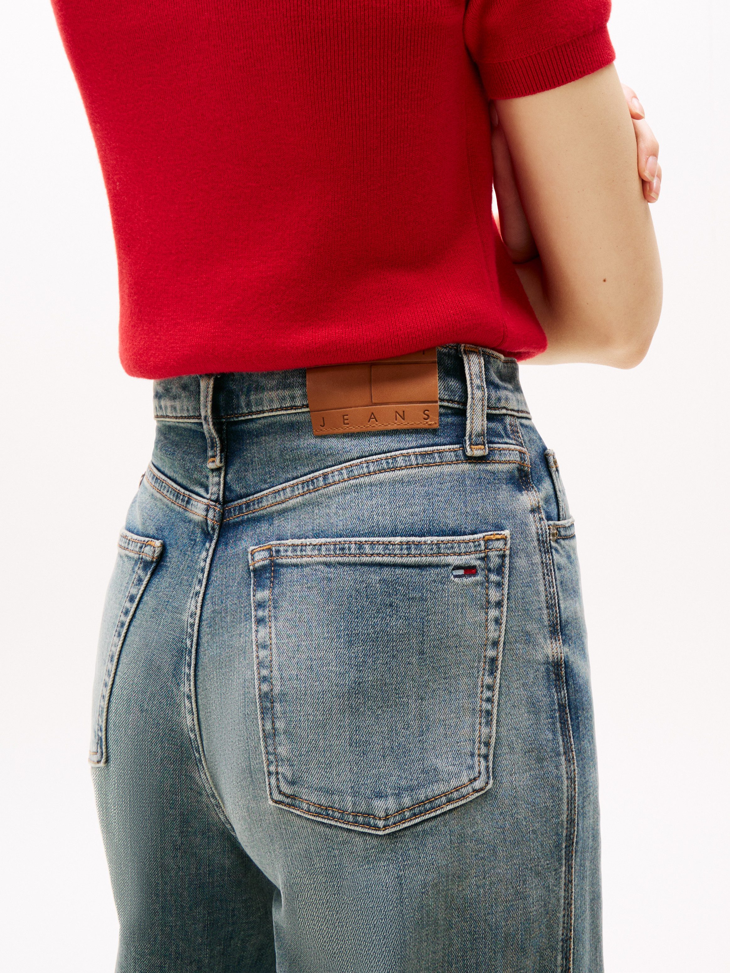 TOMMY JEANS Wijde jeans Claire High Rise