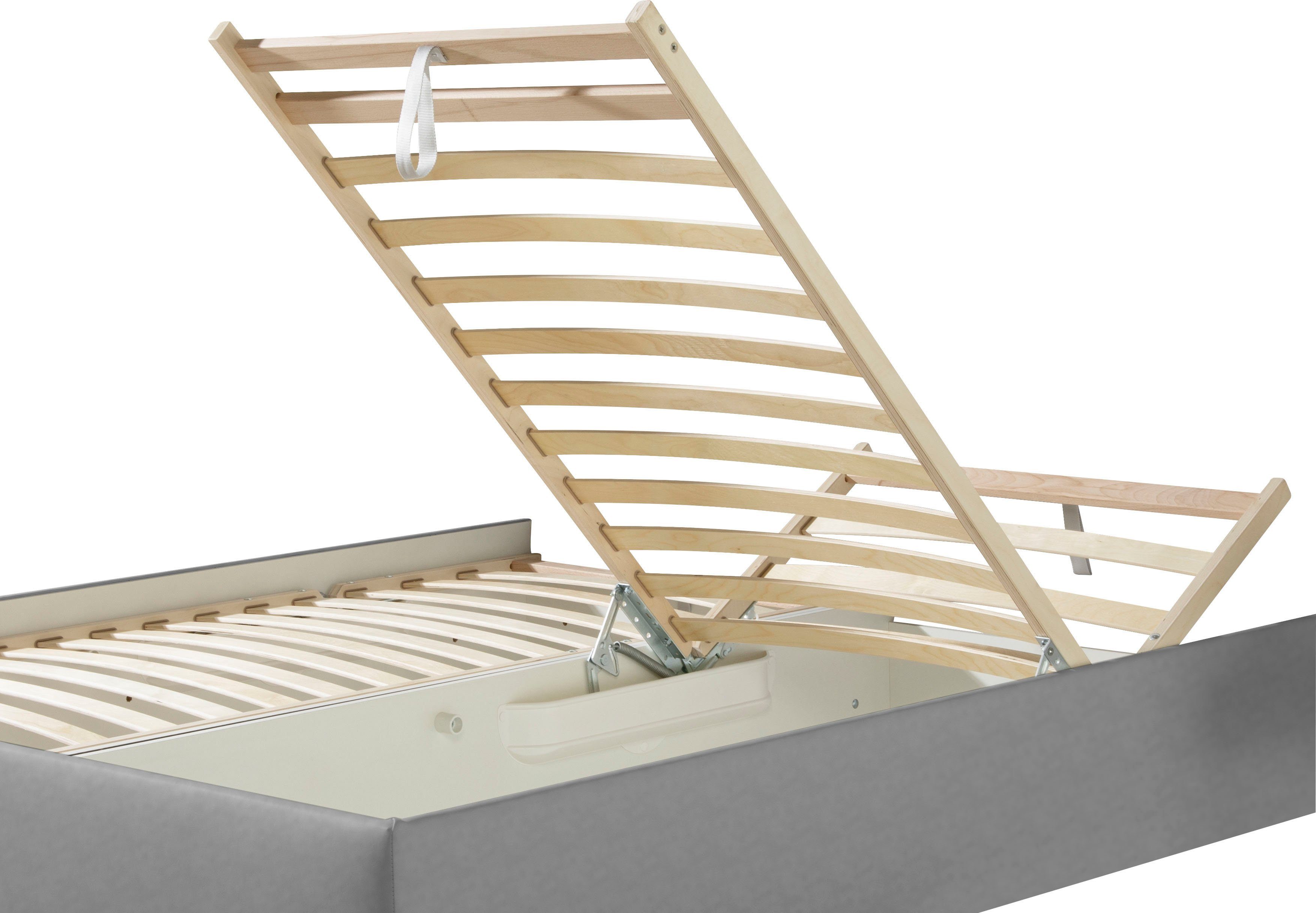 Maintal Gestoffeerd bed Madane naar keuze met matras in de hardheden h2, h3 of h4