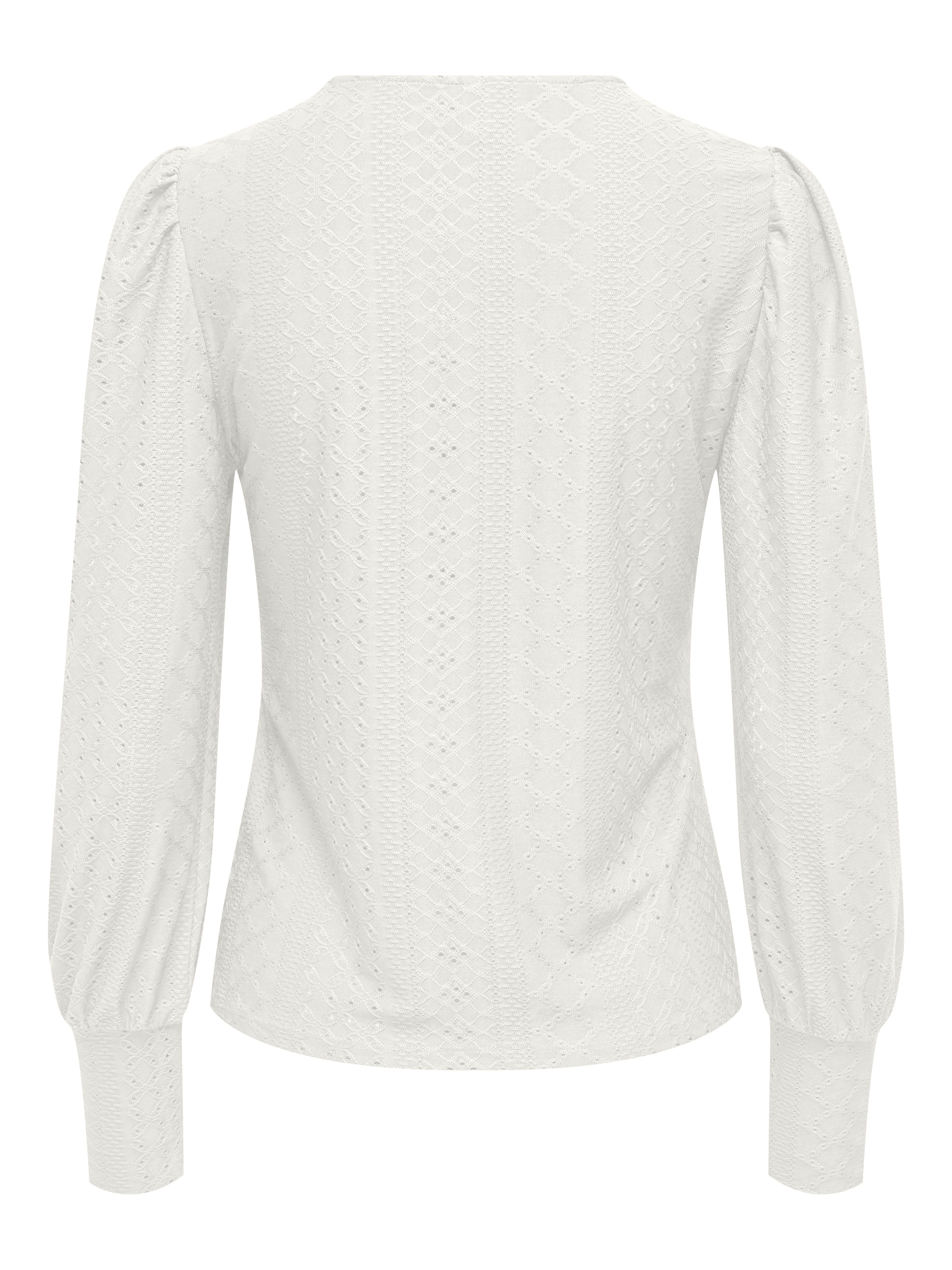 Only Shirt ONLSANDRA L/S PUFF TOP JRS NOOS