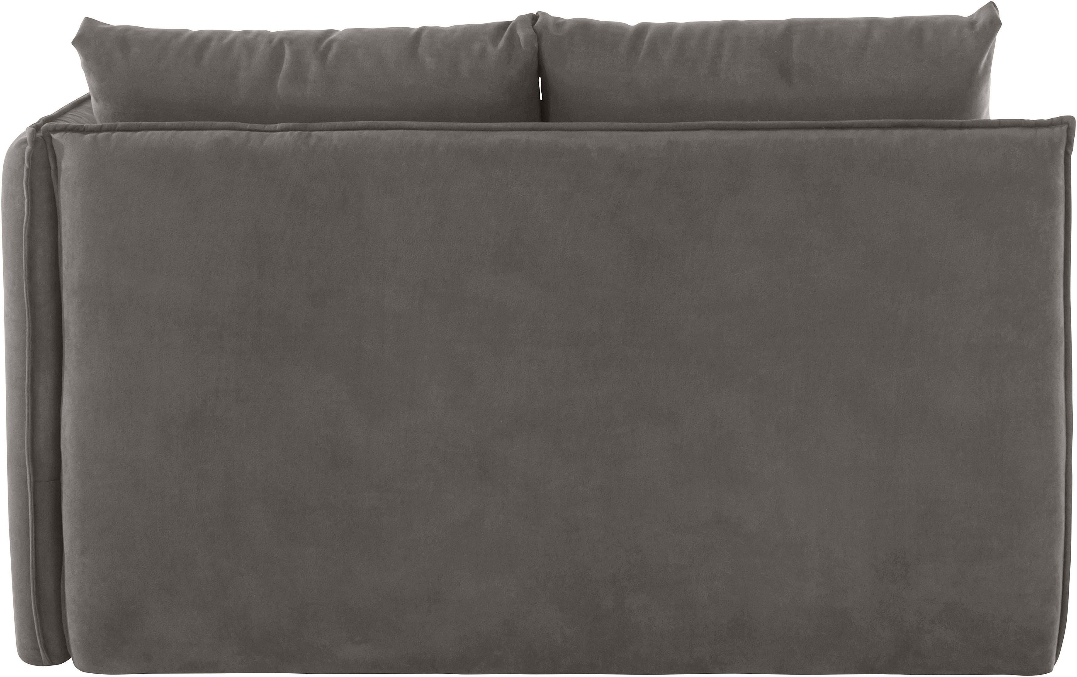 andas Ottomane Nöre korte lounge-module - zelf samenstellen, breedte 138 cm, diepte 128 cm