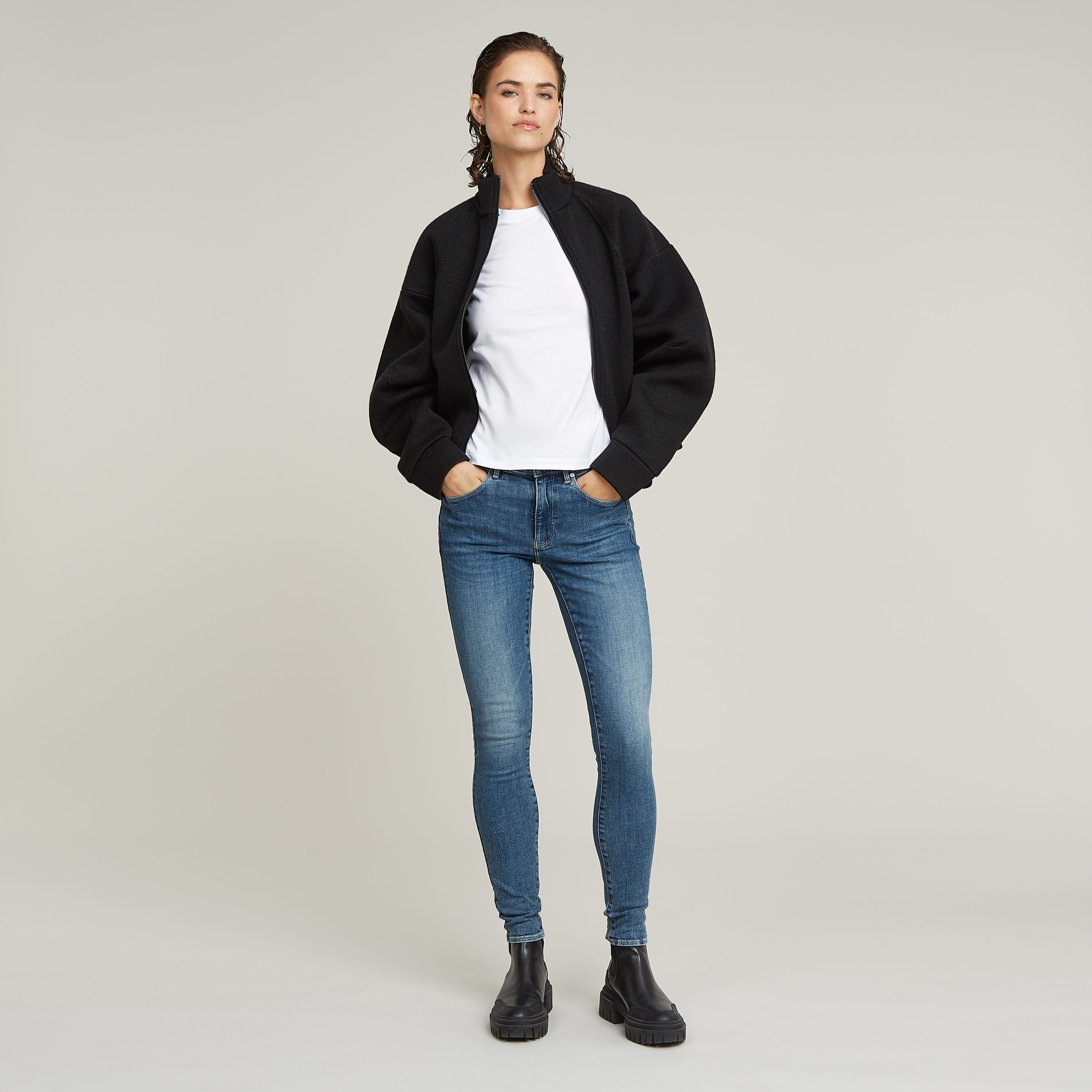 G-Star RAW T-shirt Nifous met klein logoborduursel