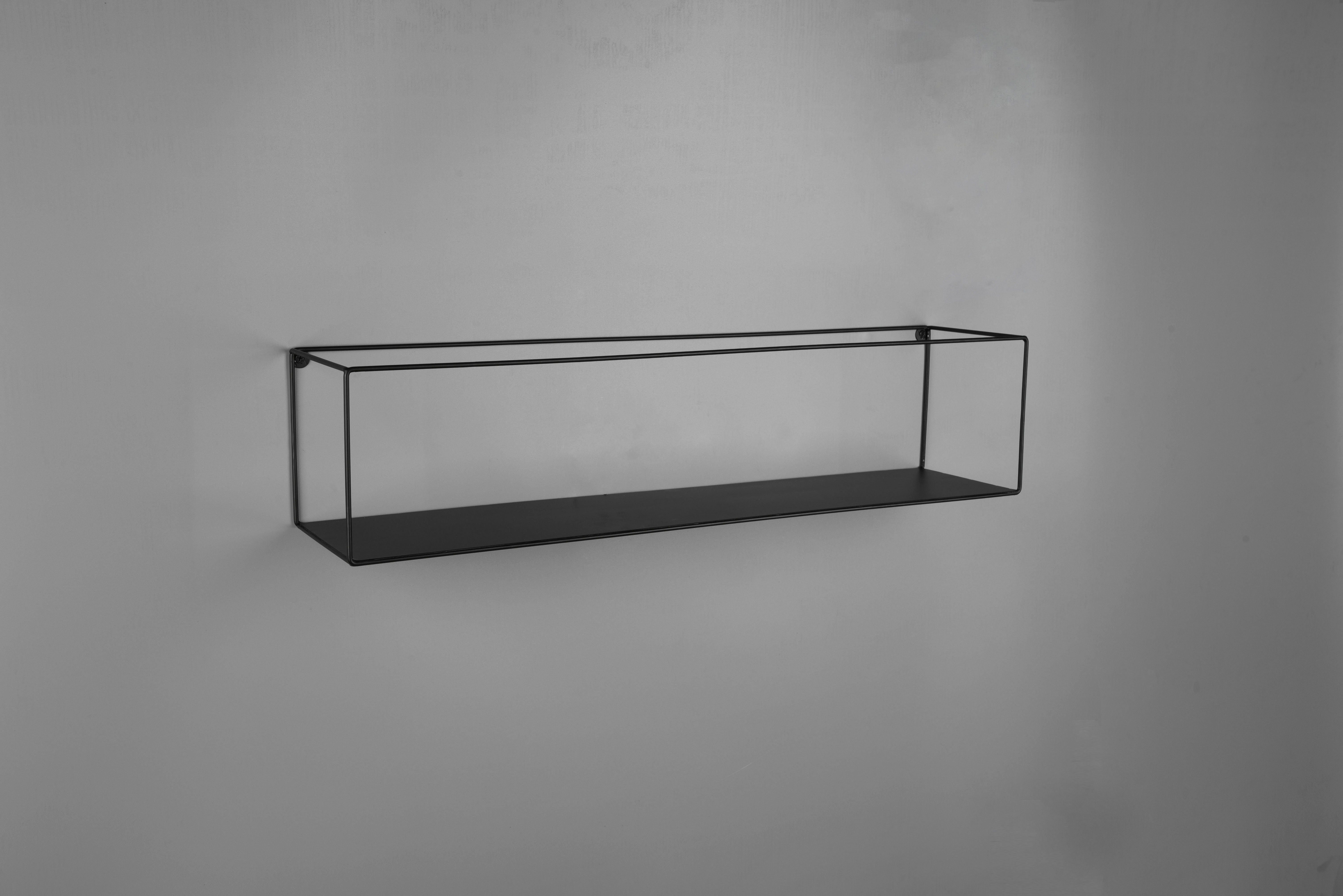 MIRRORS AND MORE Stellingkast Tinka Met metalen steunen, wandmontage (2-delig)