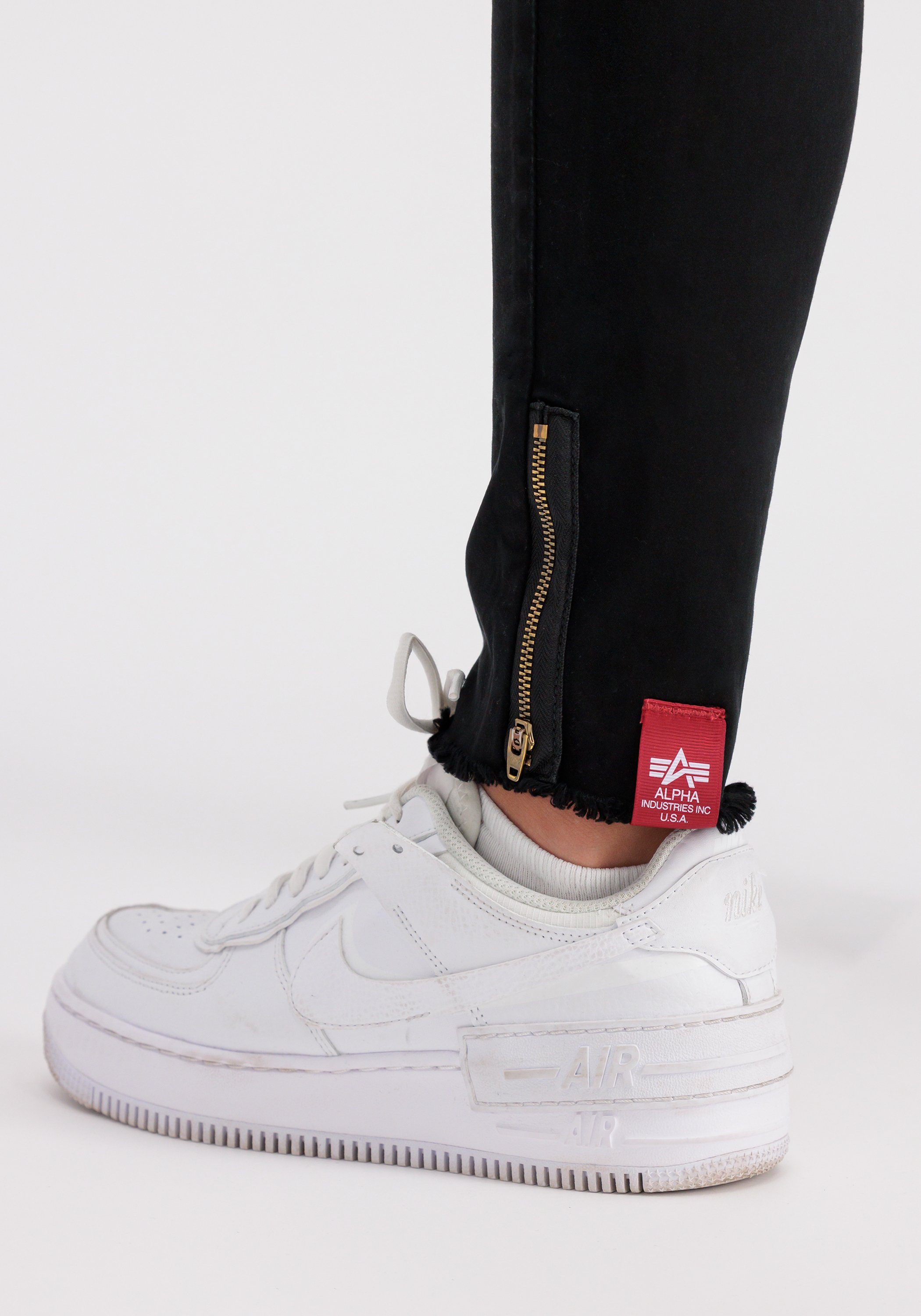 Alpha Industries Cargobroek Alpha Industries Women - Pants Cargo Zip Pant Women