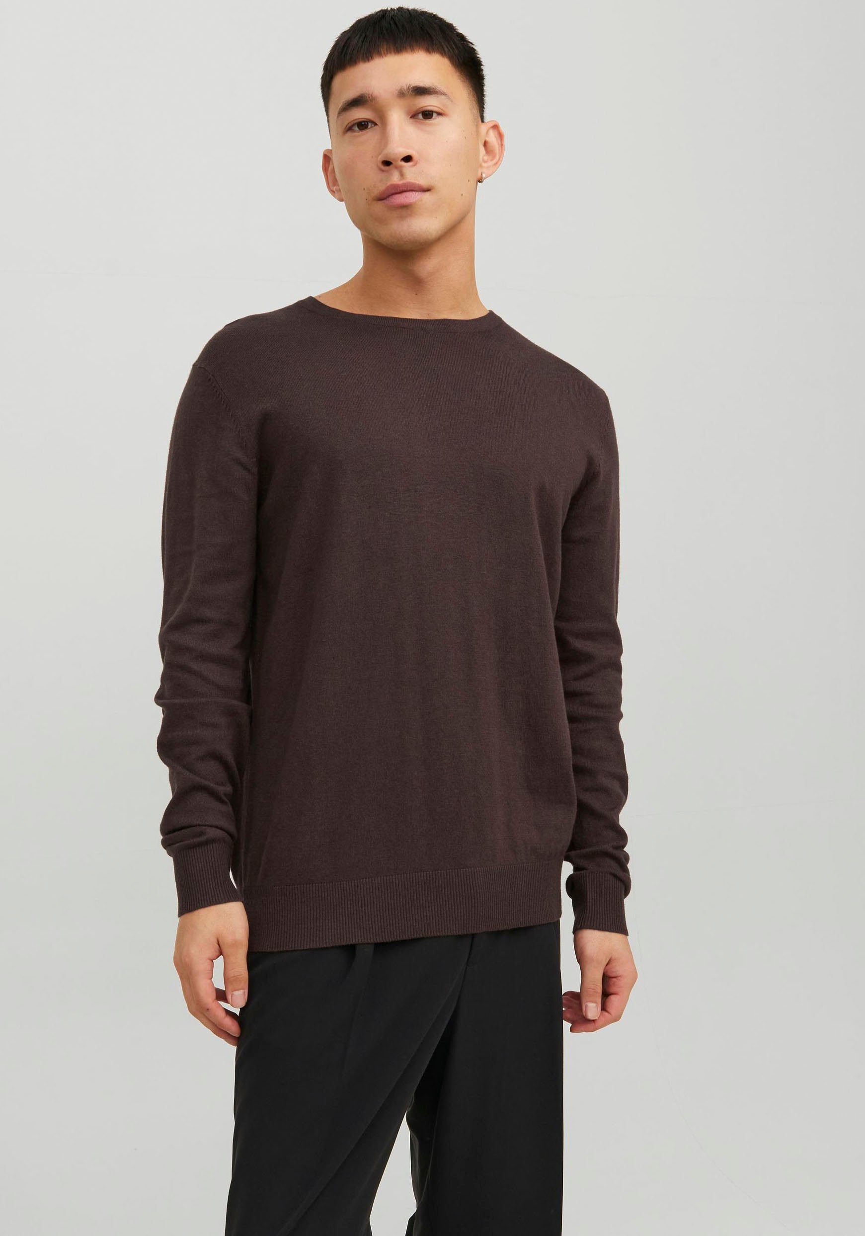 Jack & Jones Gebreide trui JJEEMIL KNIT CREW NECK NOOS