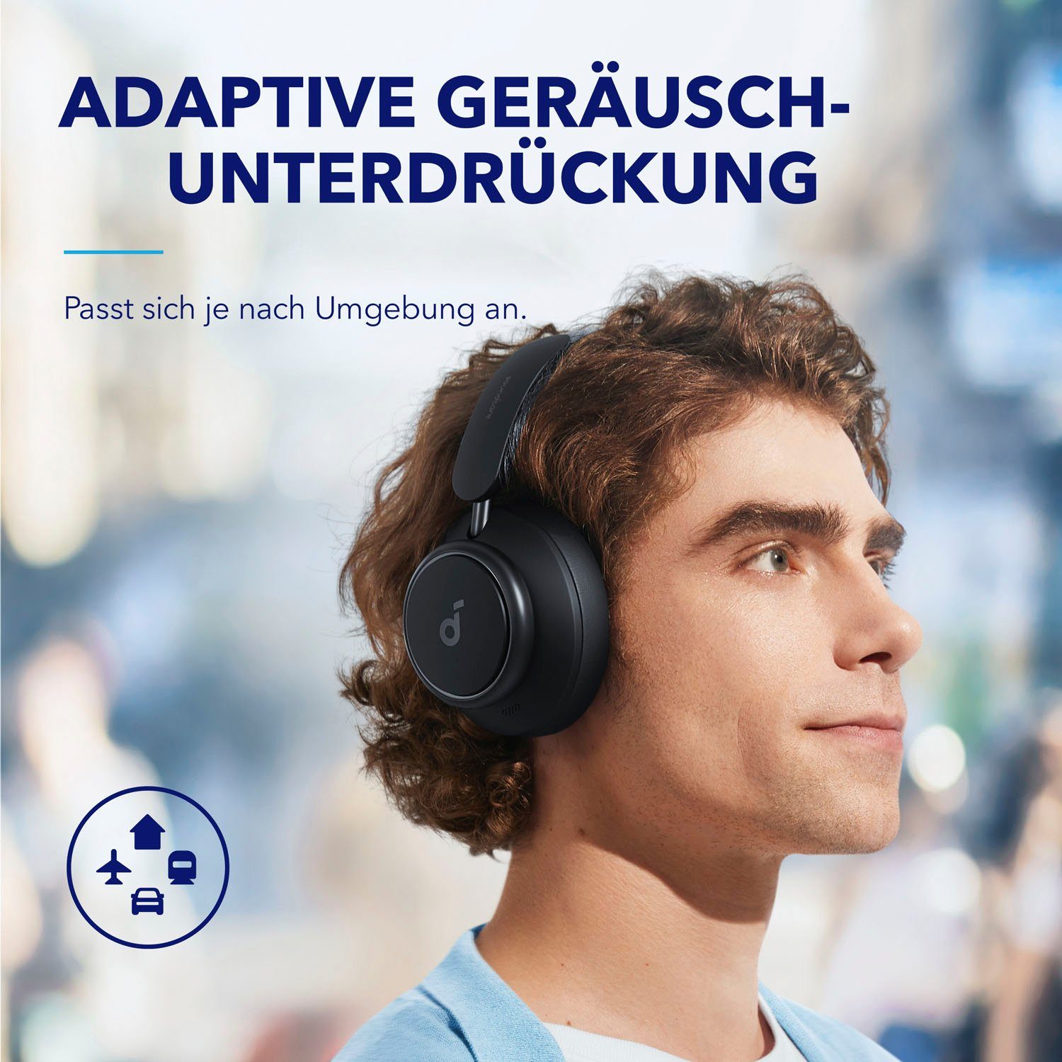 Anker Bluetooth-hoofdtelefoon Soundcore Space Q45