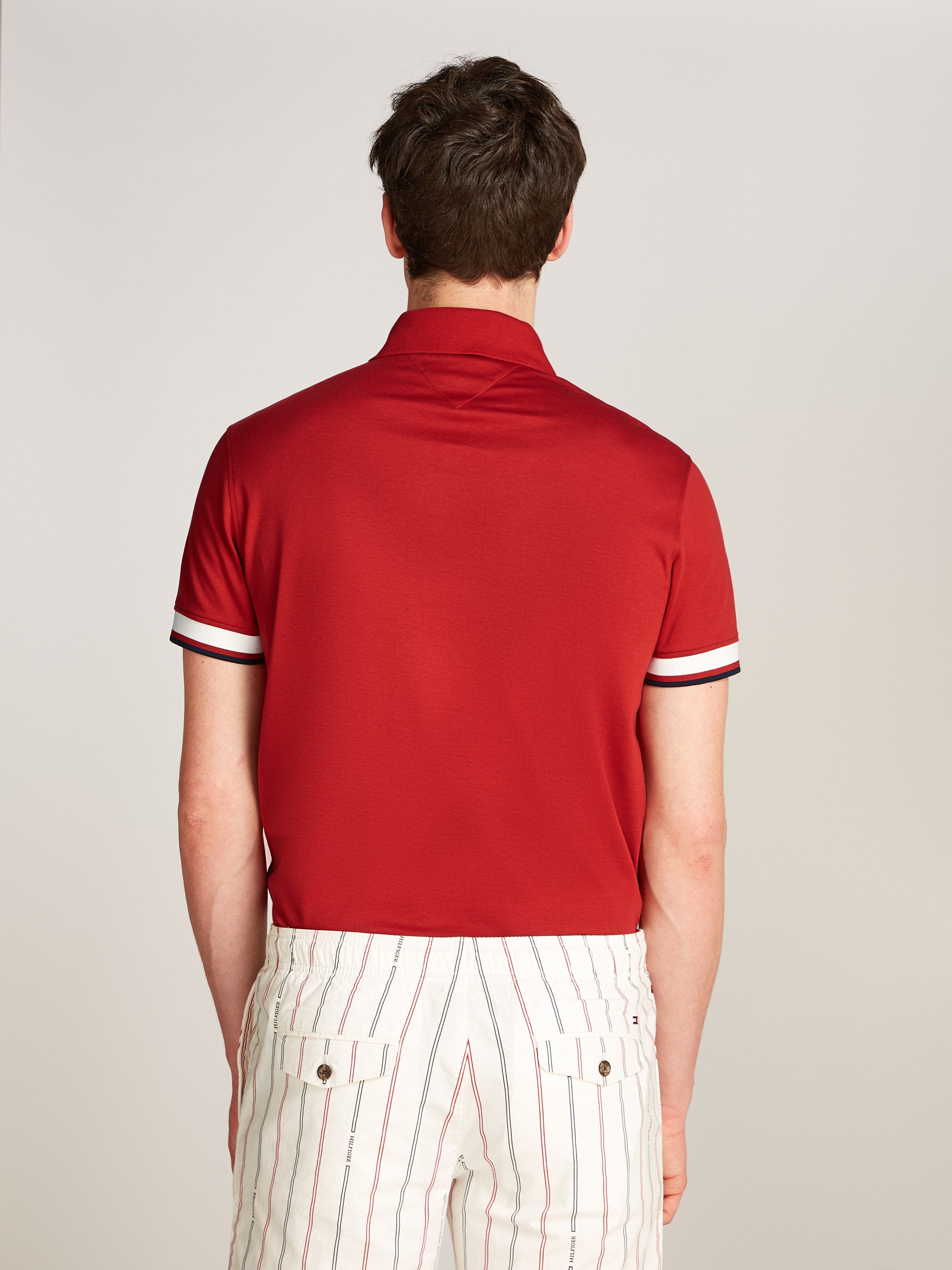 Tommy Hilfiger Poloshirt INTERLOCK SLEEVE DETAIL REG POLO