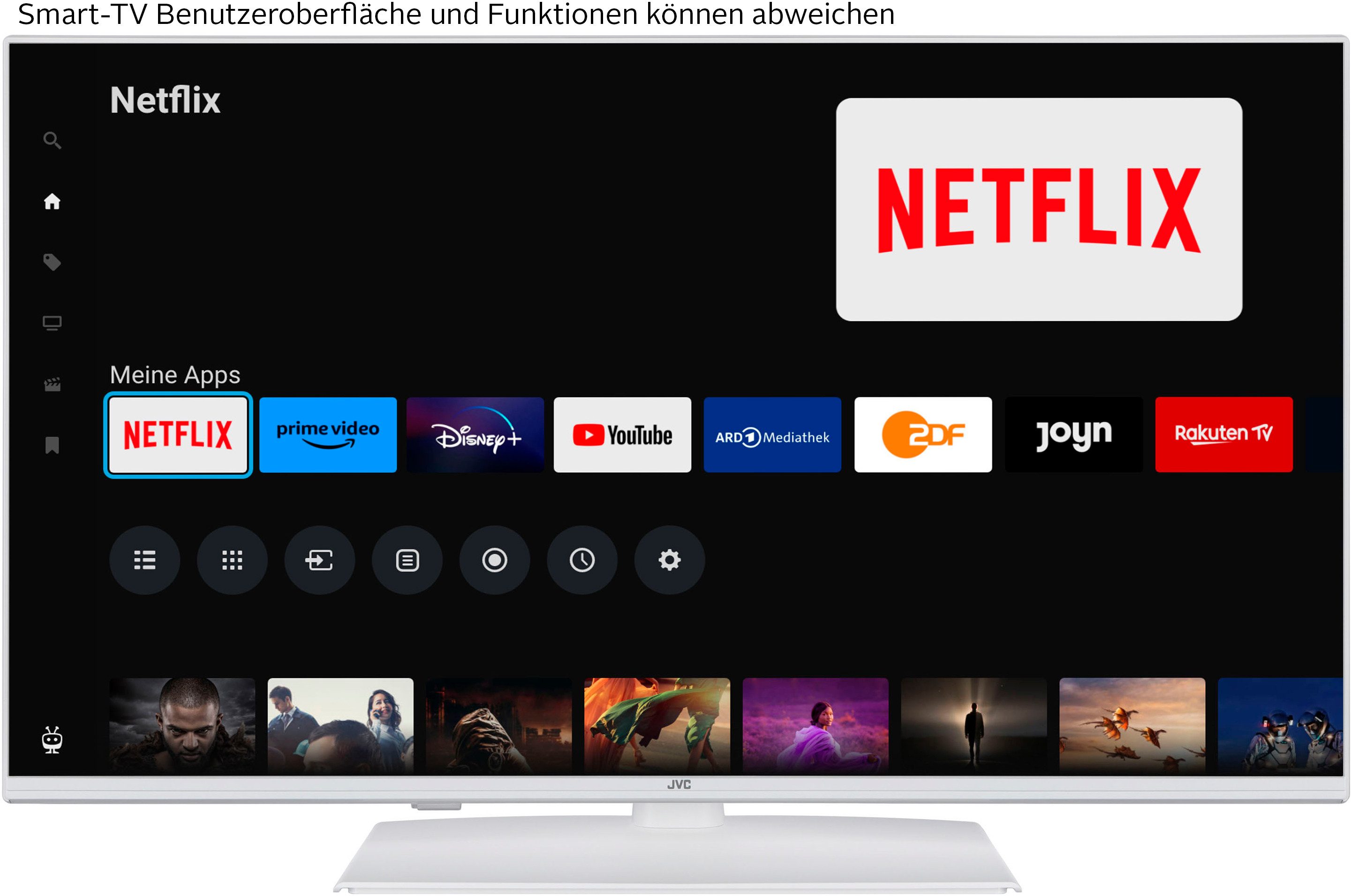 JVC Led-TV LT-40VF5355W, 100 cm / 40", Smart TV
