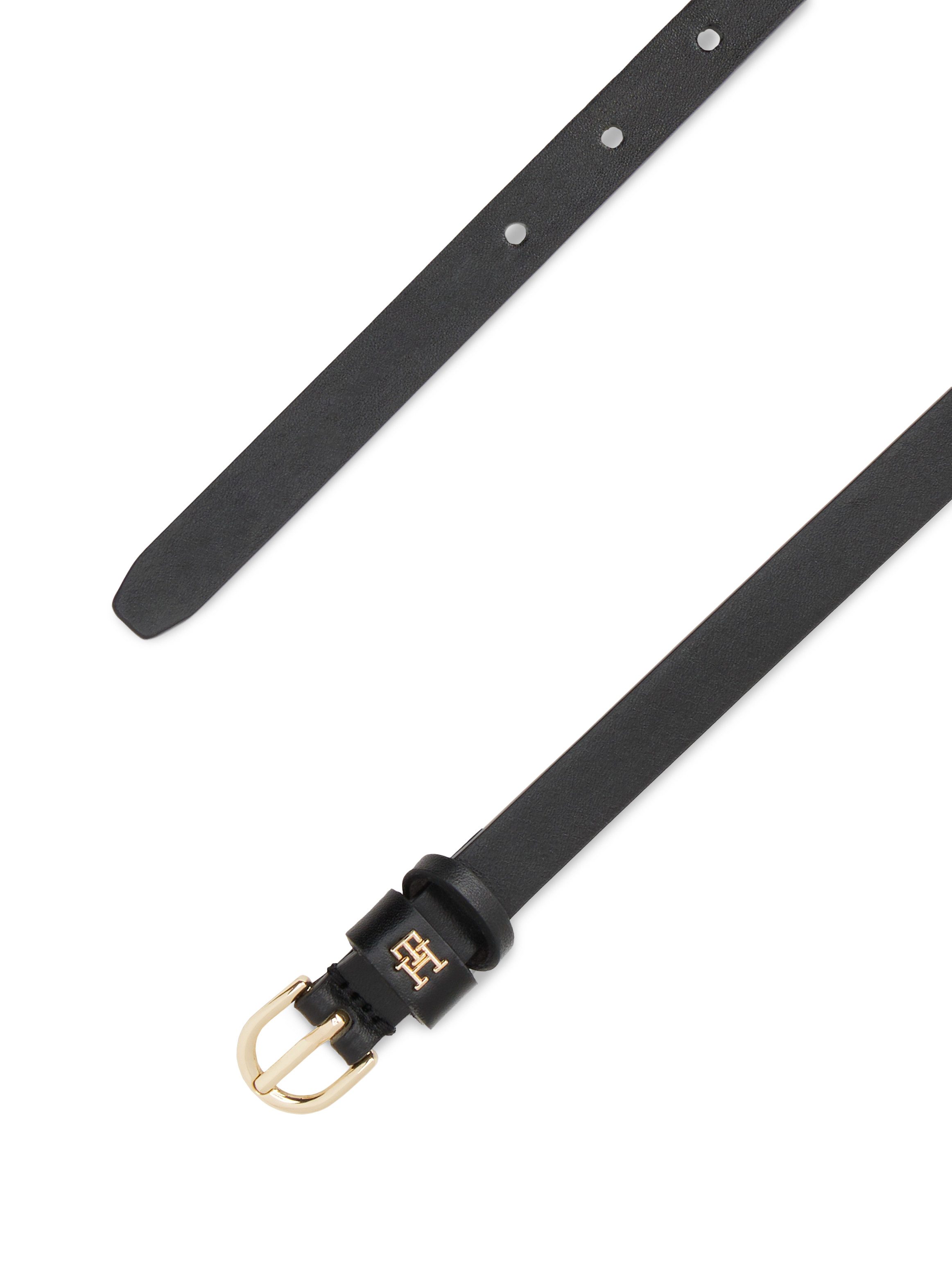 Tommy Hilfiger Leren riem ESSENTIAL EFFORTLESS GOLD