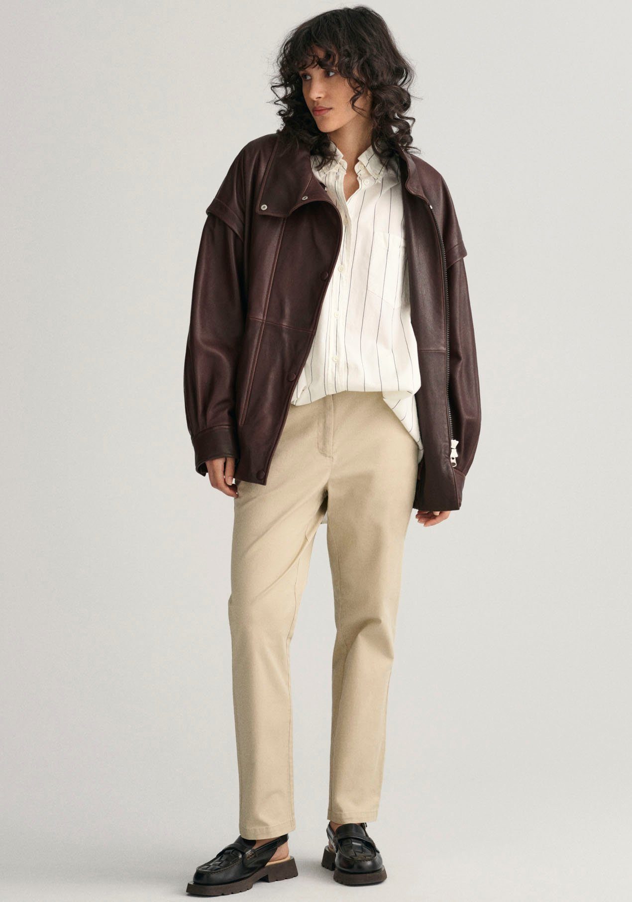 Gant Chino SLIM CHINOS met verkorte lengte